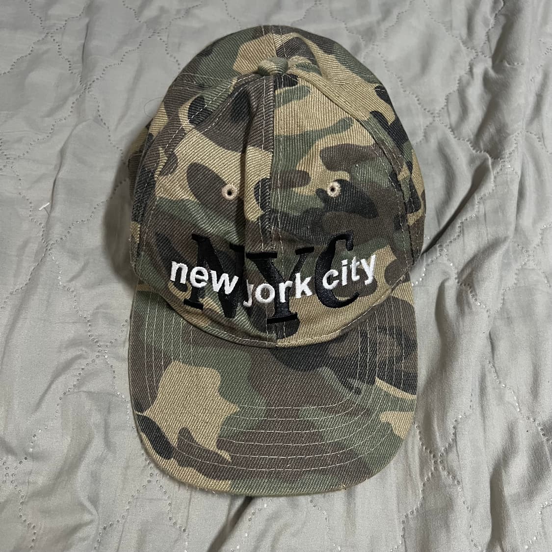NYC 빈티지 밀리터리 볼캡 군모 구제 올드 카모 아메카지 상품이미지1