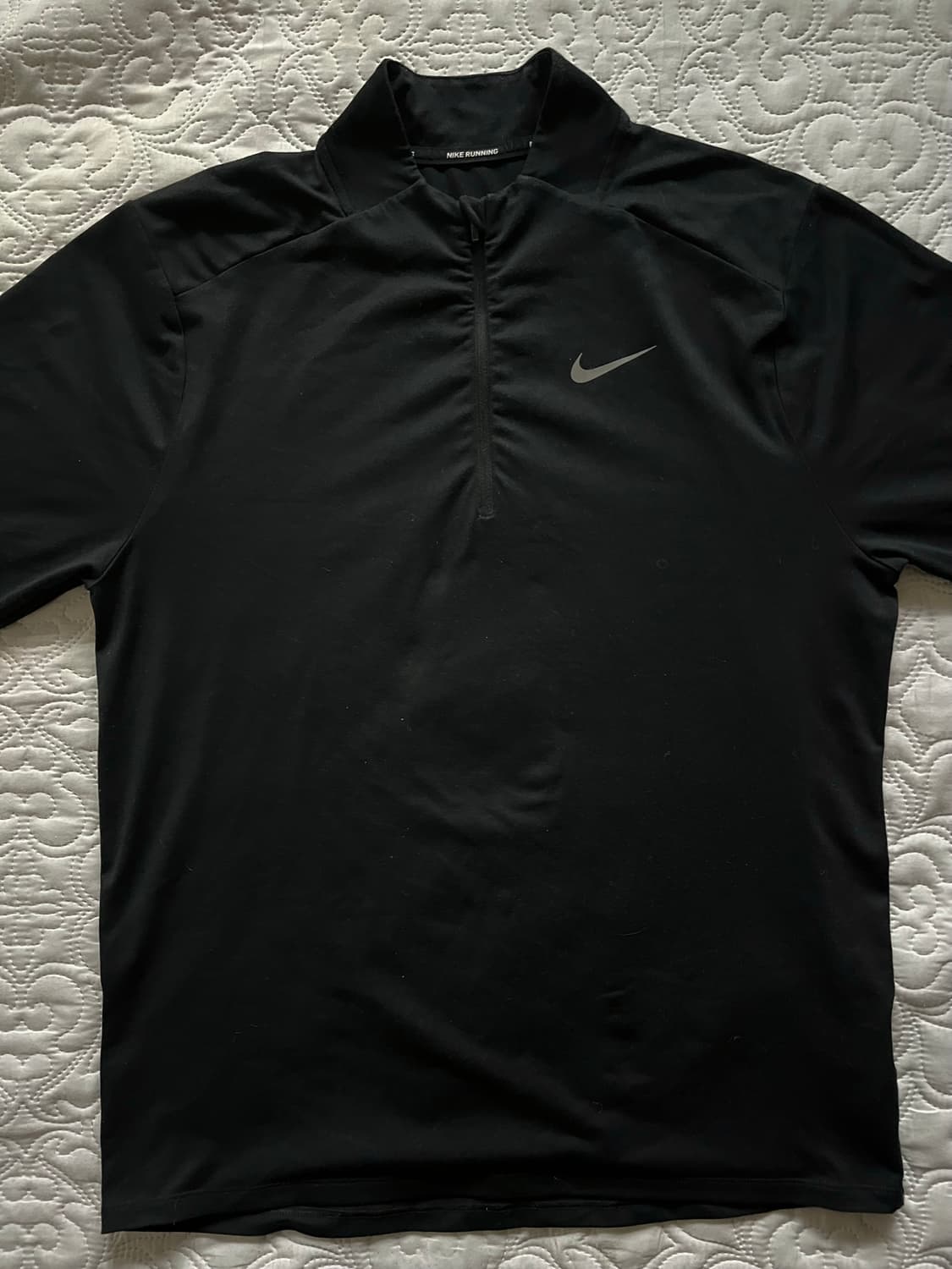 나이키 드라이 핏 엘리먼트 쿼터집 러닝 탑 M 상품이미지1