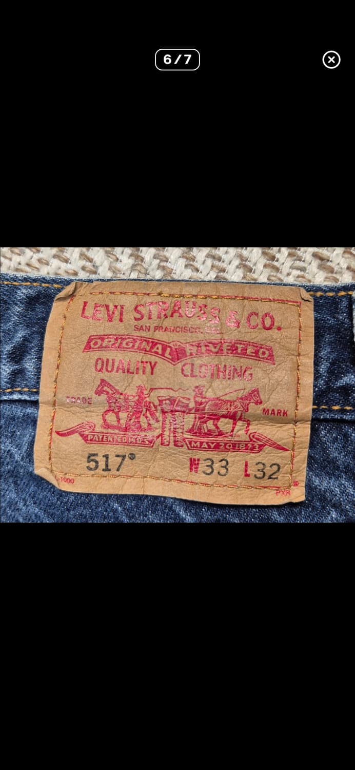 리바이스 517 33사이즈 상품이미지6