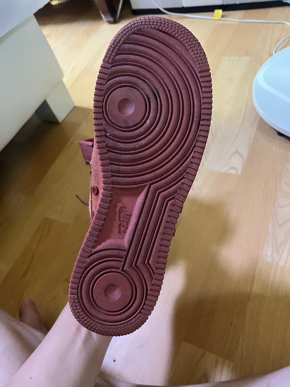 (희귀매물) 나이키 에어포스 SF 더스티피치 265mm 상품이미지7