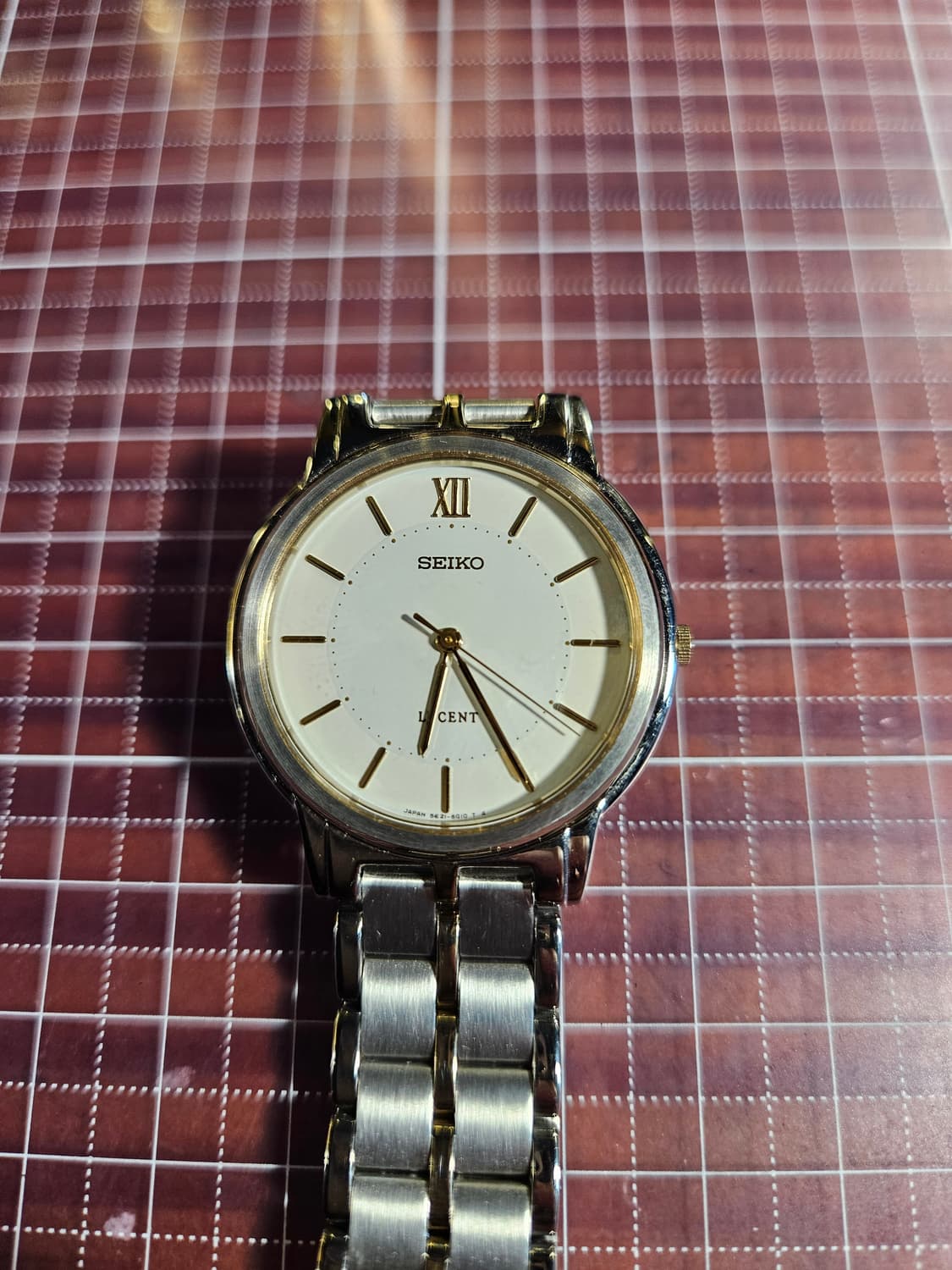 빈티지 세이코 루센트 seiko Lucent 남성 시계 쿼츠 상품이미지3