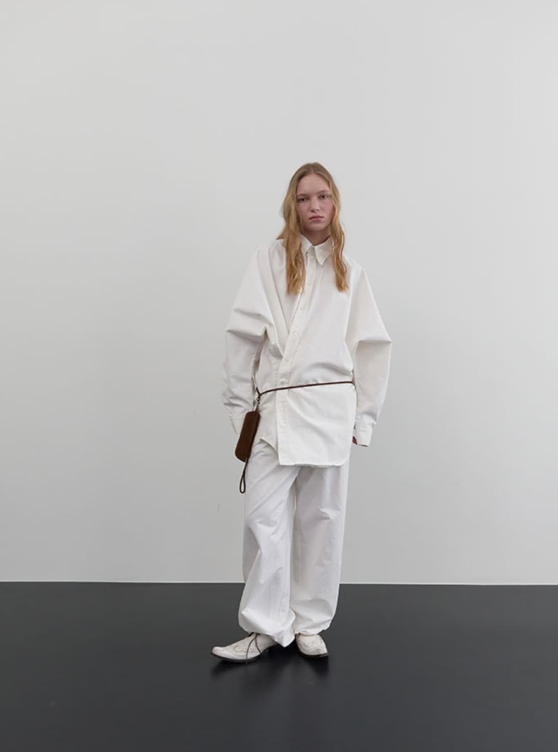 washed denim shirt  상품이미지3