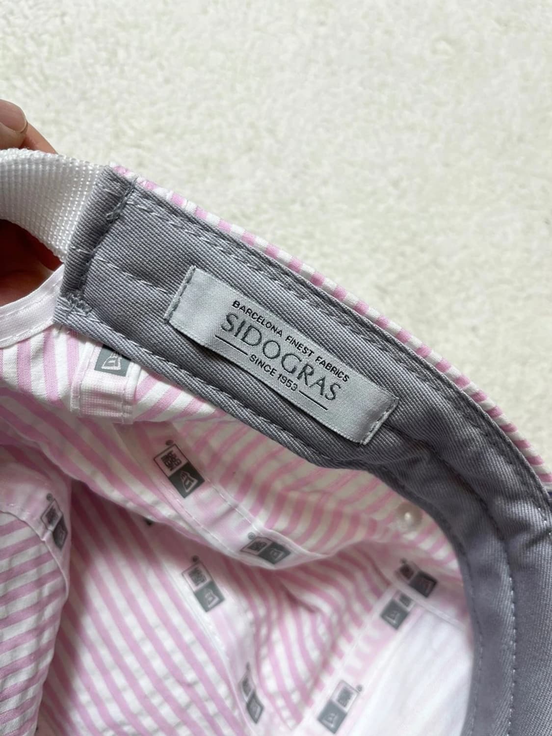 뉴에라 x SIDOGRAS 19ss 스트라이프 제트캡 Q1220 상품이미지8