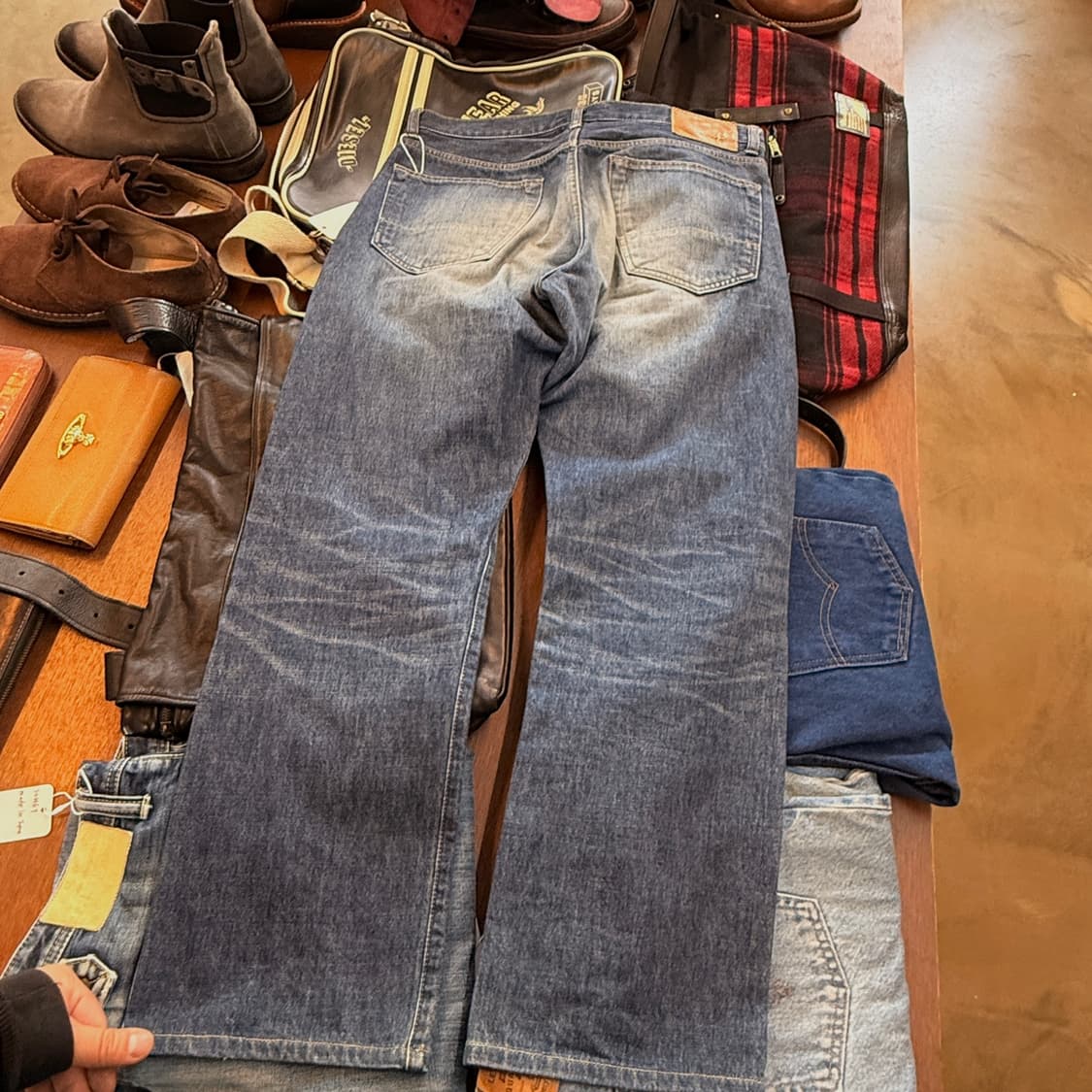 빔즈 플러스 셀비지 데님 32 33 일본 원단 일본 생산 상품이미지5