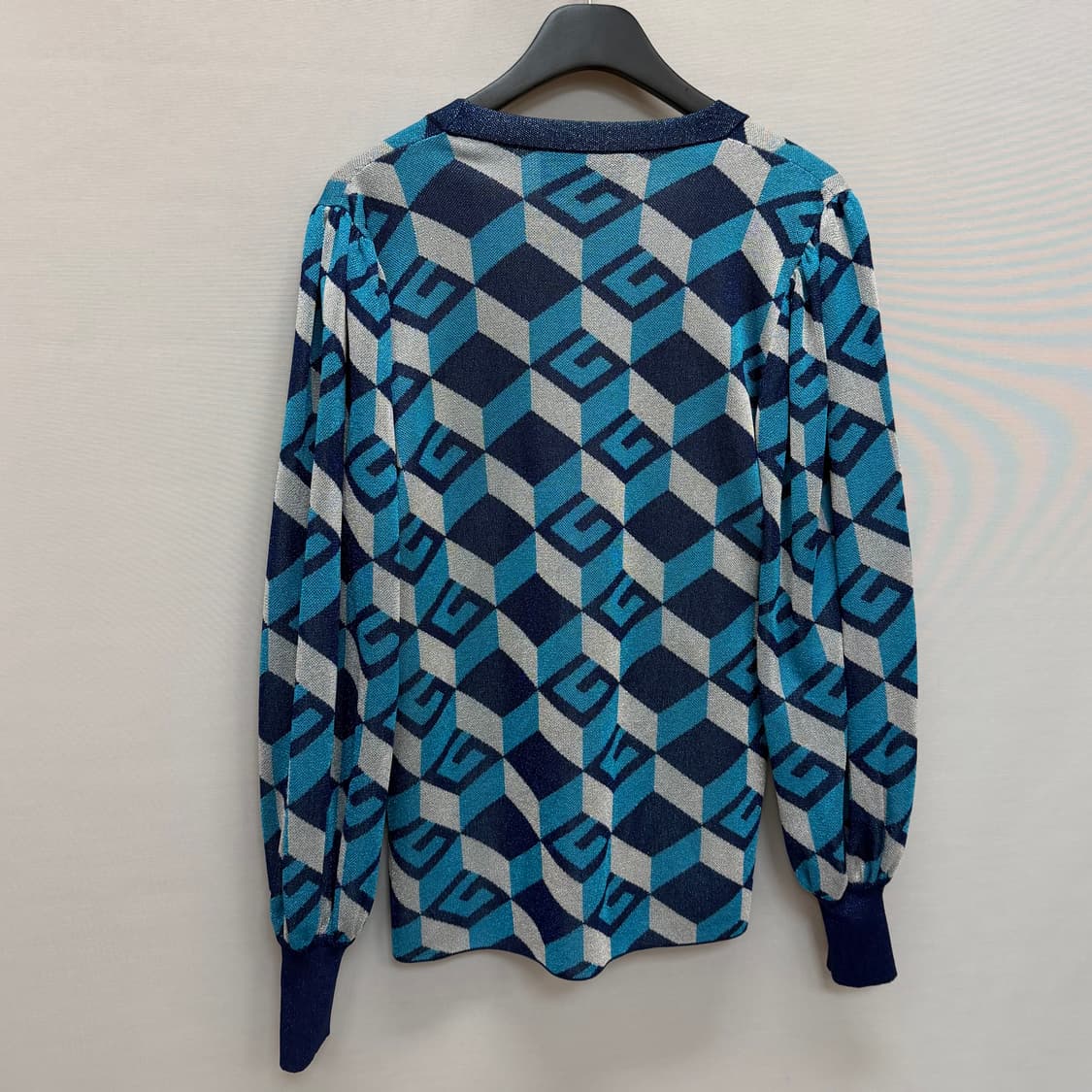 구찌 GG LAME 자카드 브이넥 가디건 ( 55~66 ) 상품이미지6