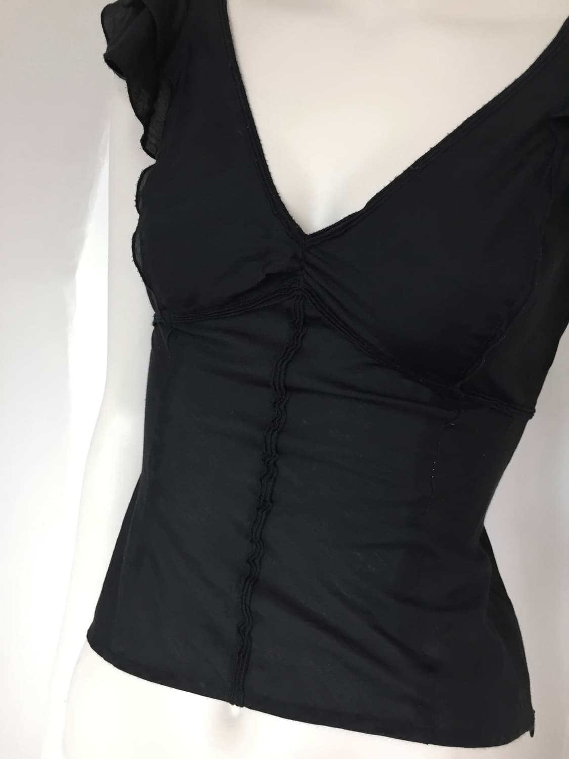 아르마니 익스체인지 V-neck Blouse Top 상품이미지5