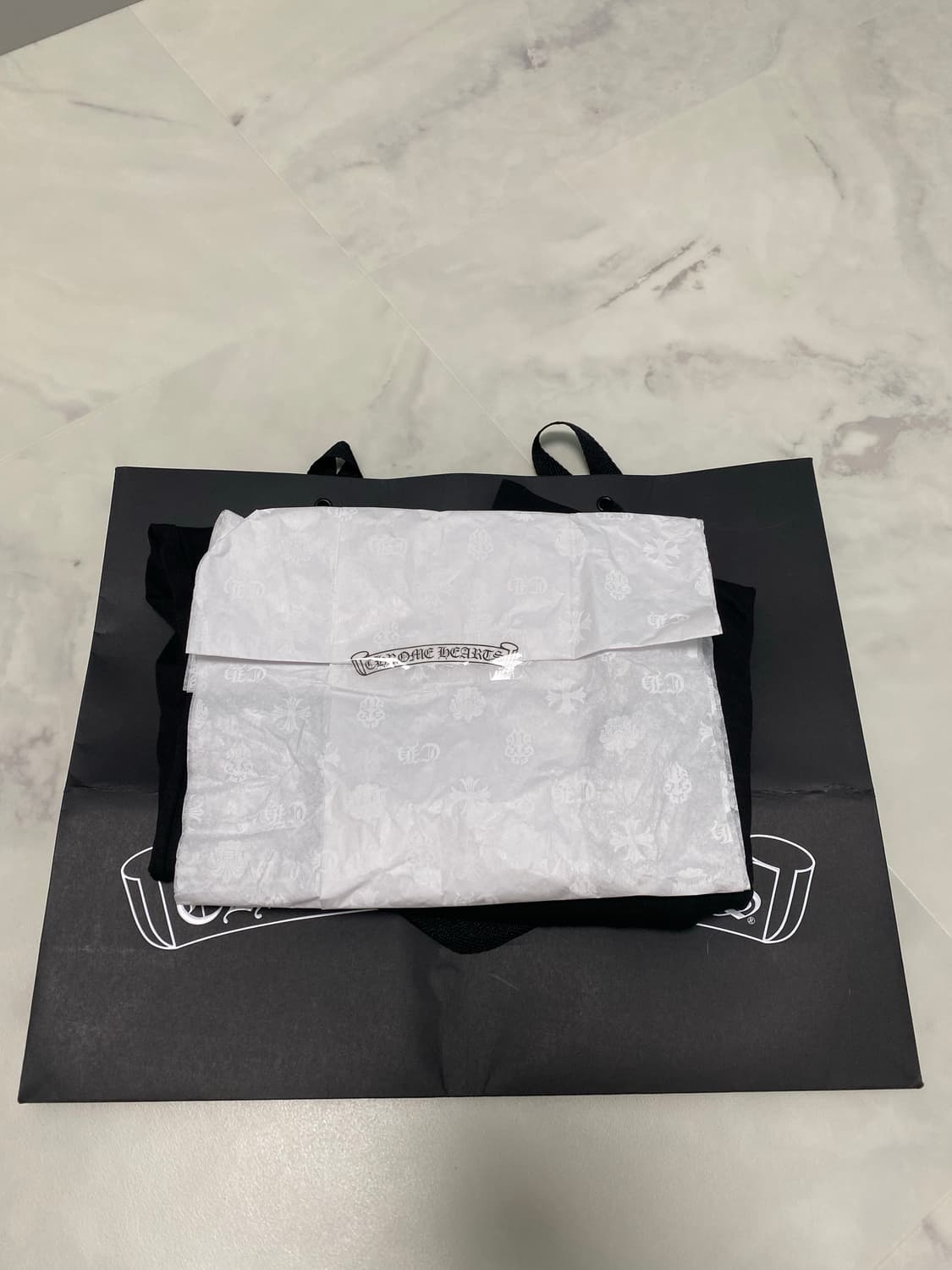 (새상품/신상품) 크롬하츠 넥로고 롱슬리브 상품이미지2