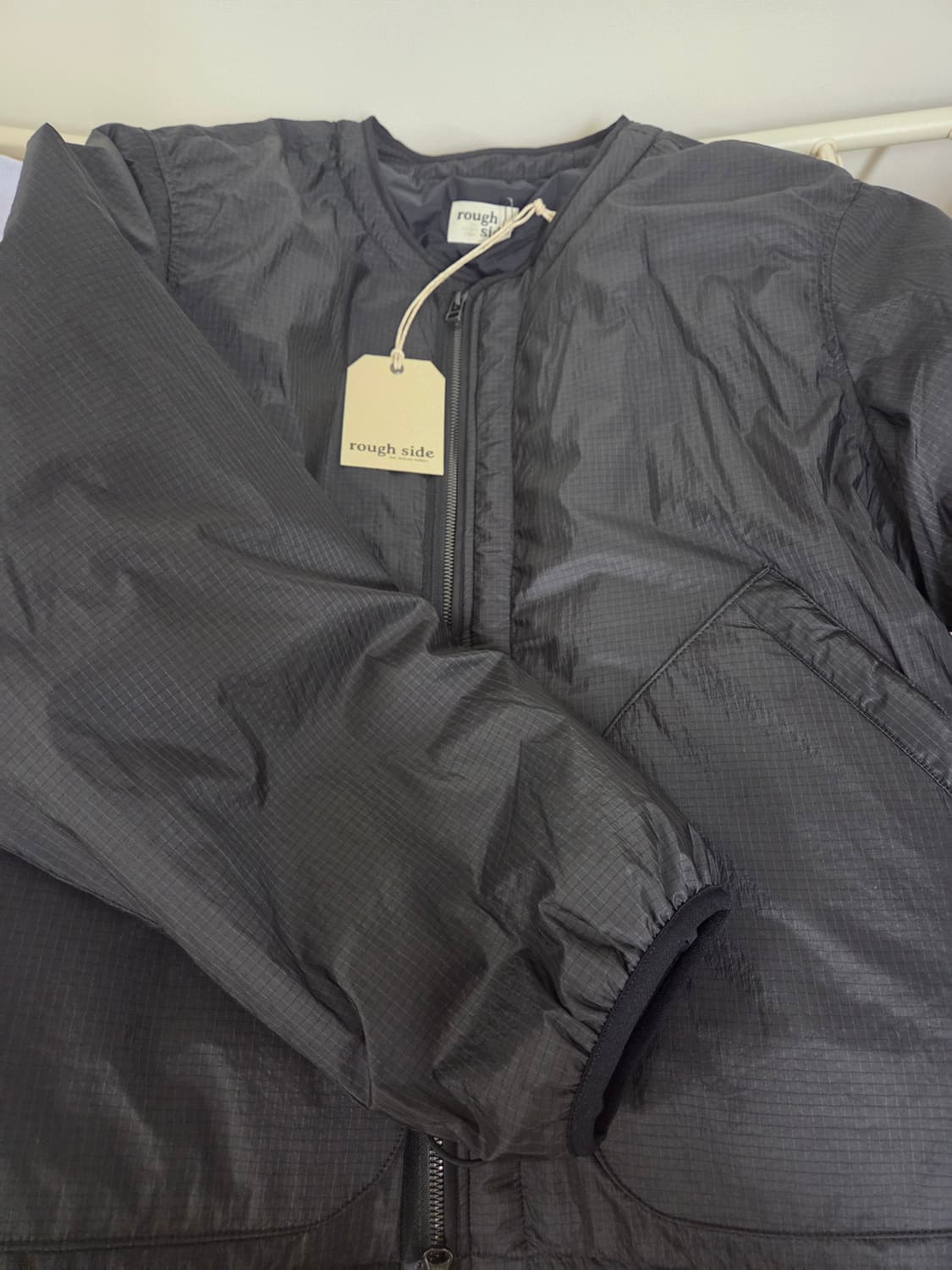 러프사이드 인슐레이션 라이너 가디건 블랙 상품이미지2