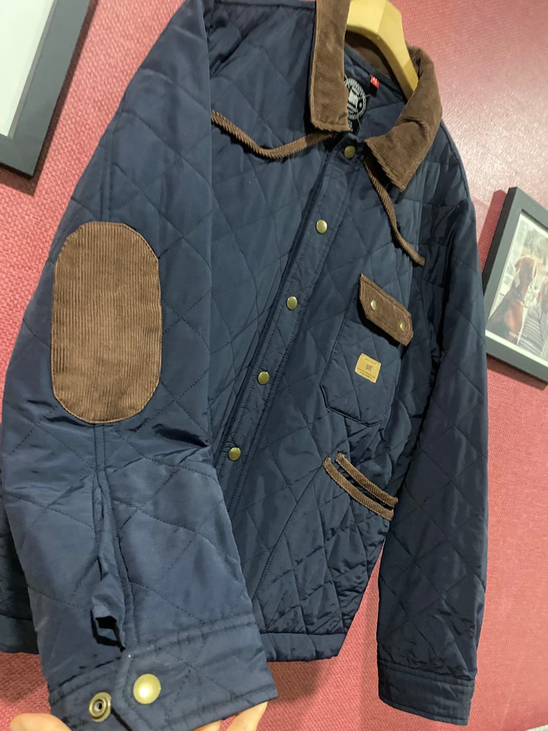 브라운브레스 퀼팅 자켓 XL 네이비 상품이미지4