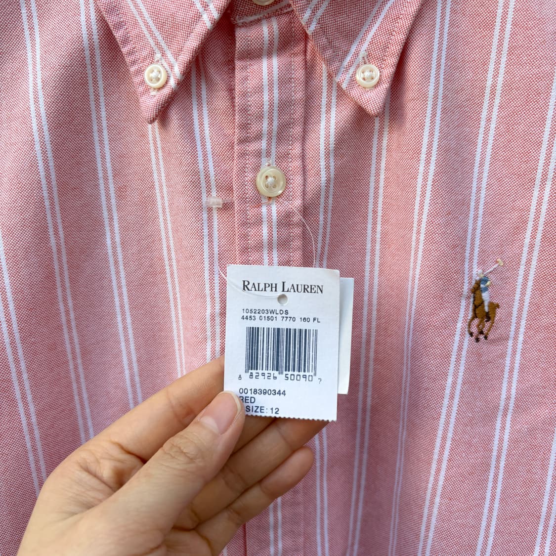 Polo 폴로 스트라이프 셔츠 (새상품) 상품이미지5