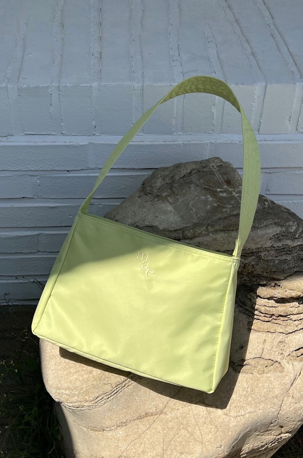 무쿠앤에보니 레몬색 숄더백, 가방 (새상품) 상품이미지1