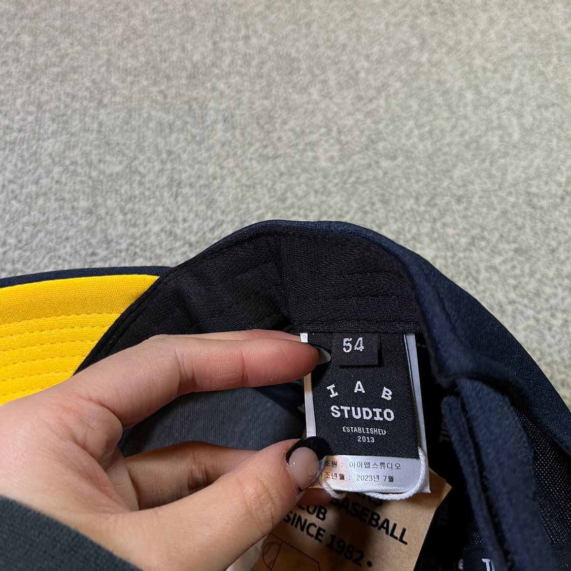 아이앱스튜디오 x 기아 타이거즈 캡 (새 택) 상품이미지6