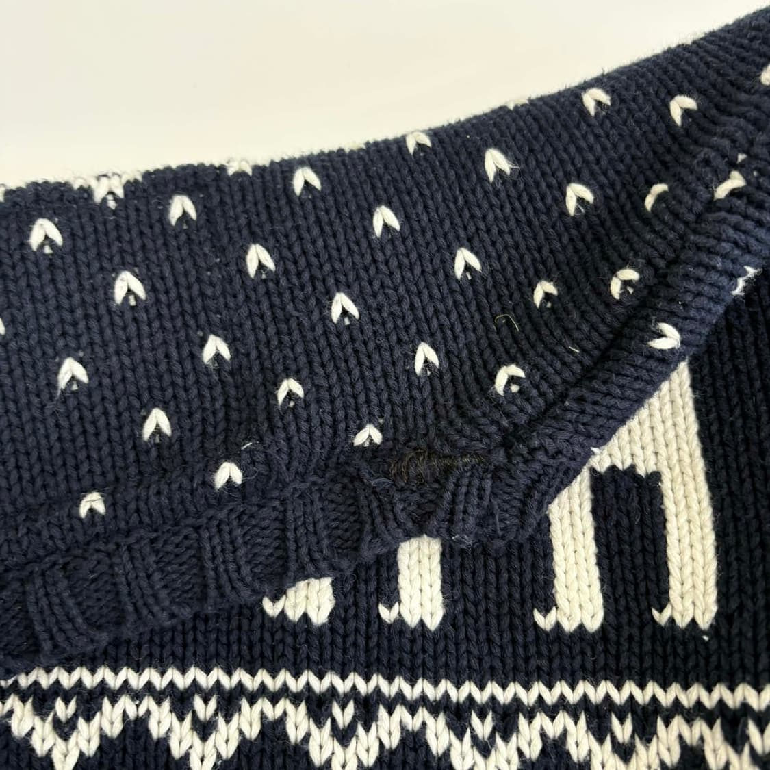 아베크롬비 노르딕 네이비 걸즈 크루넥 스웨터 니트(XL) 상품이미지8