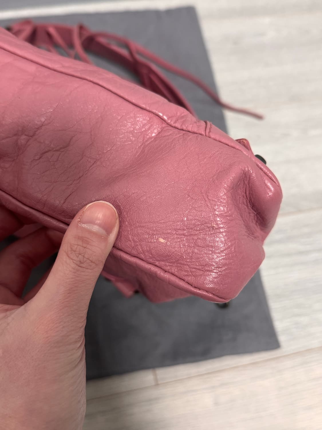 Balenciaga 발렌시아가 르시티 시티백 핑크 스몰 A+ 상품이미지7