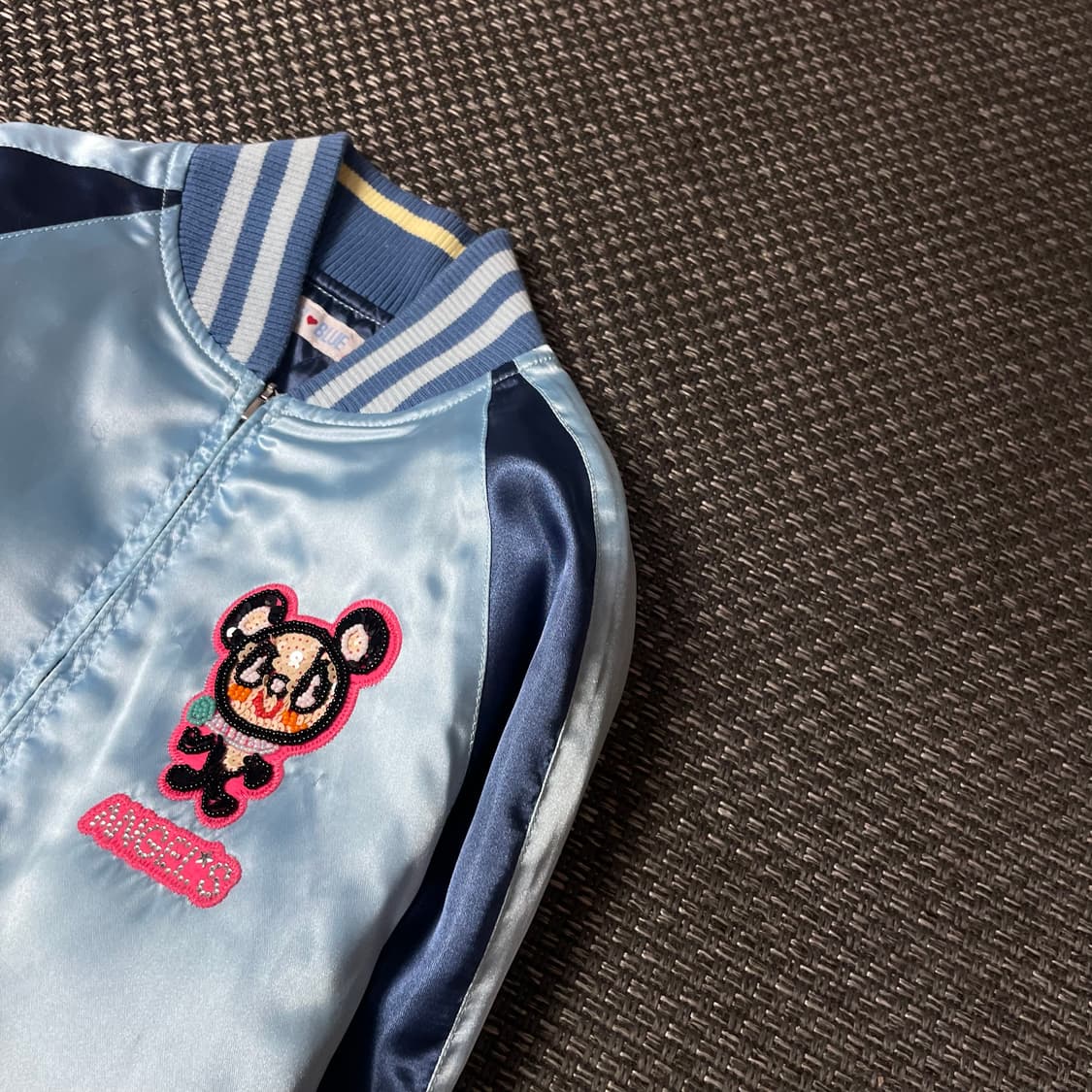 엔젤블루 키즈 블루 스팽글 스카잔 M 상품이미지5