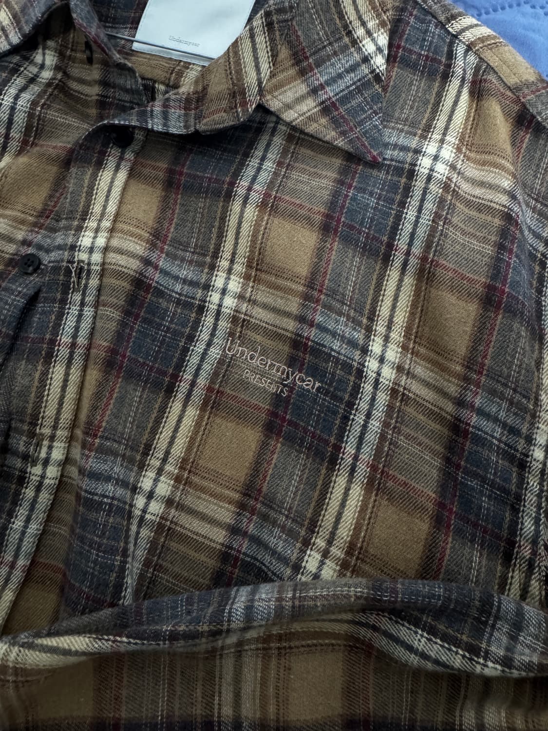 언더마이카 플란넬 셔츠 2사이즈 상품이미지2