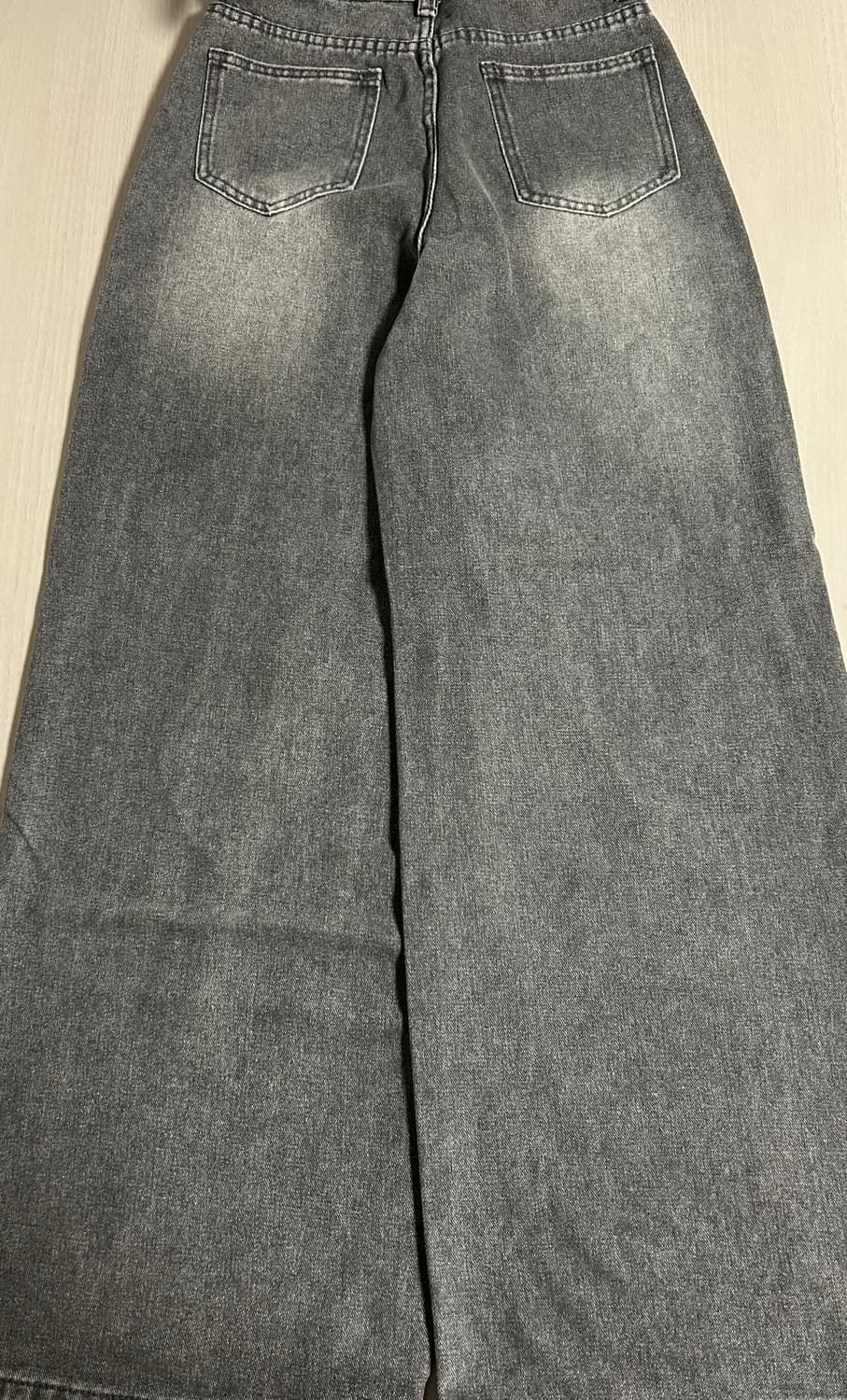 빈티지 그레이 데님 팬츠 상품이미지2
