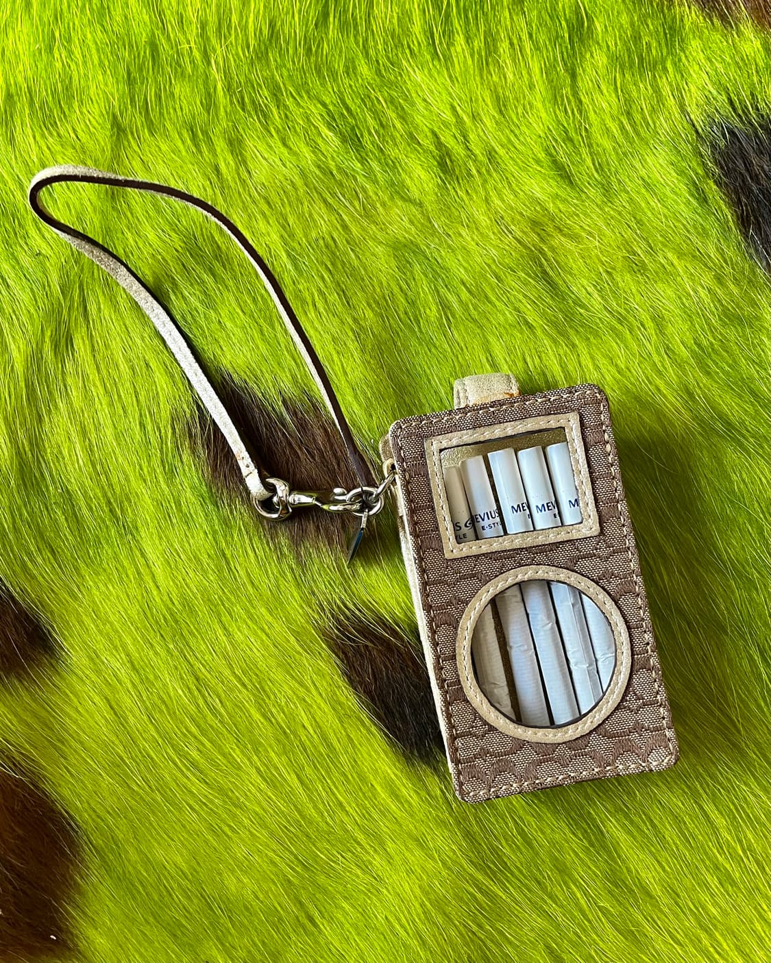 2000s Old COACH Archive MP3 Case Keyring 상품이미지10