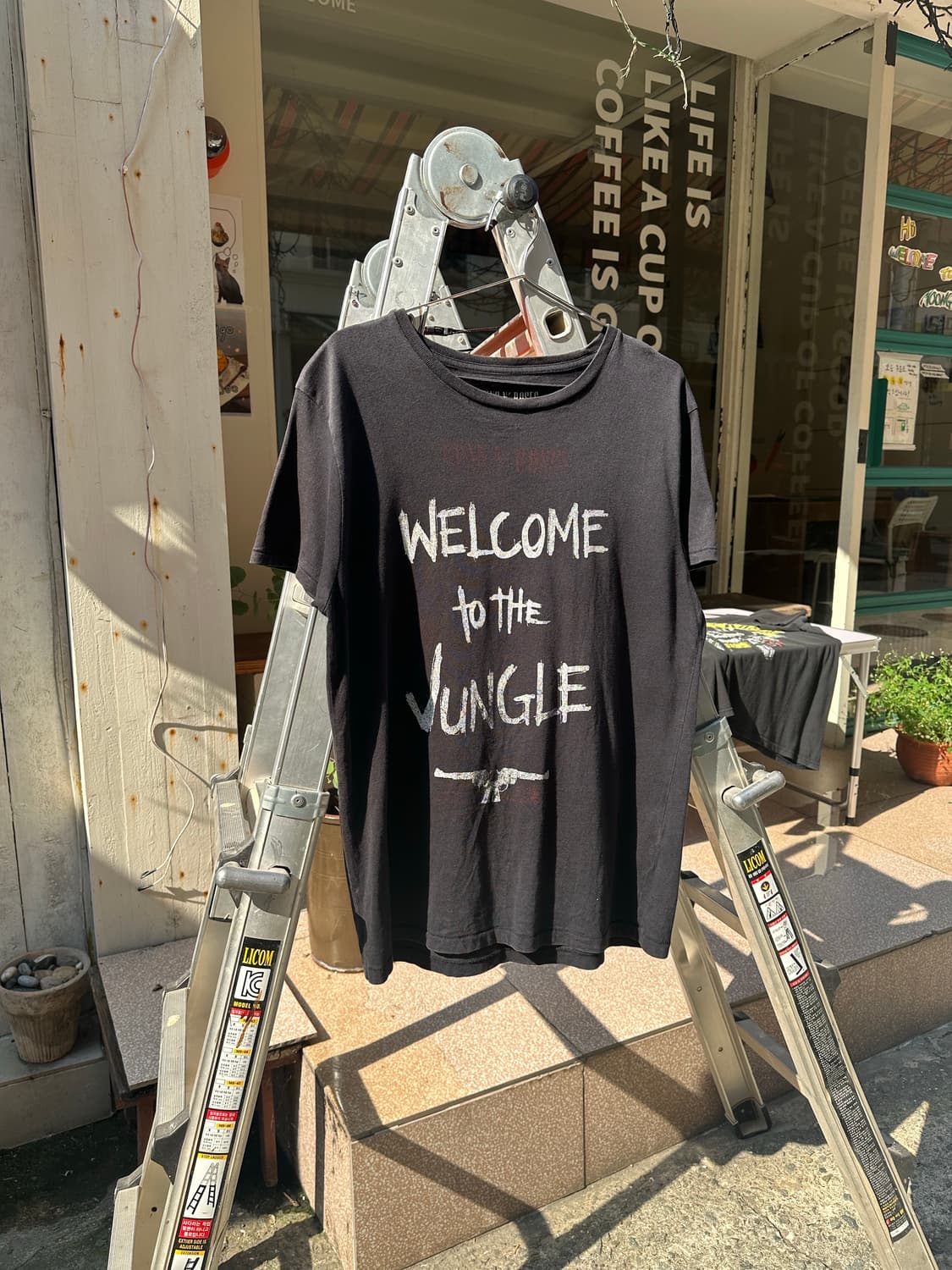 Guns N Roses Moussy 87’s retrofit T 상품이미지2