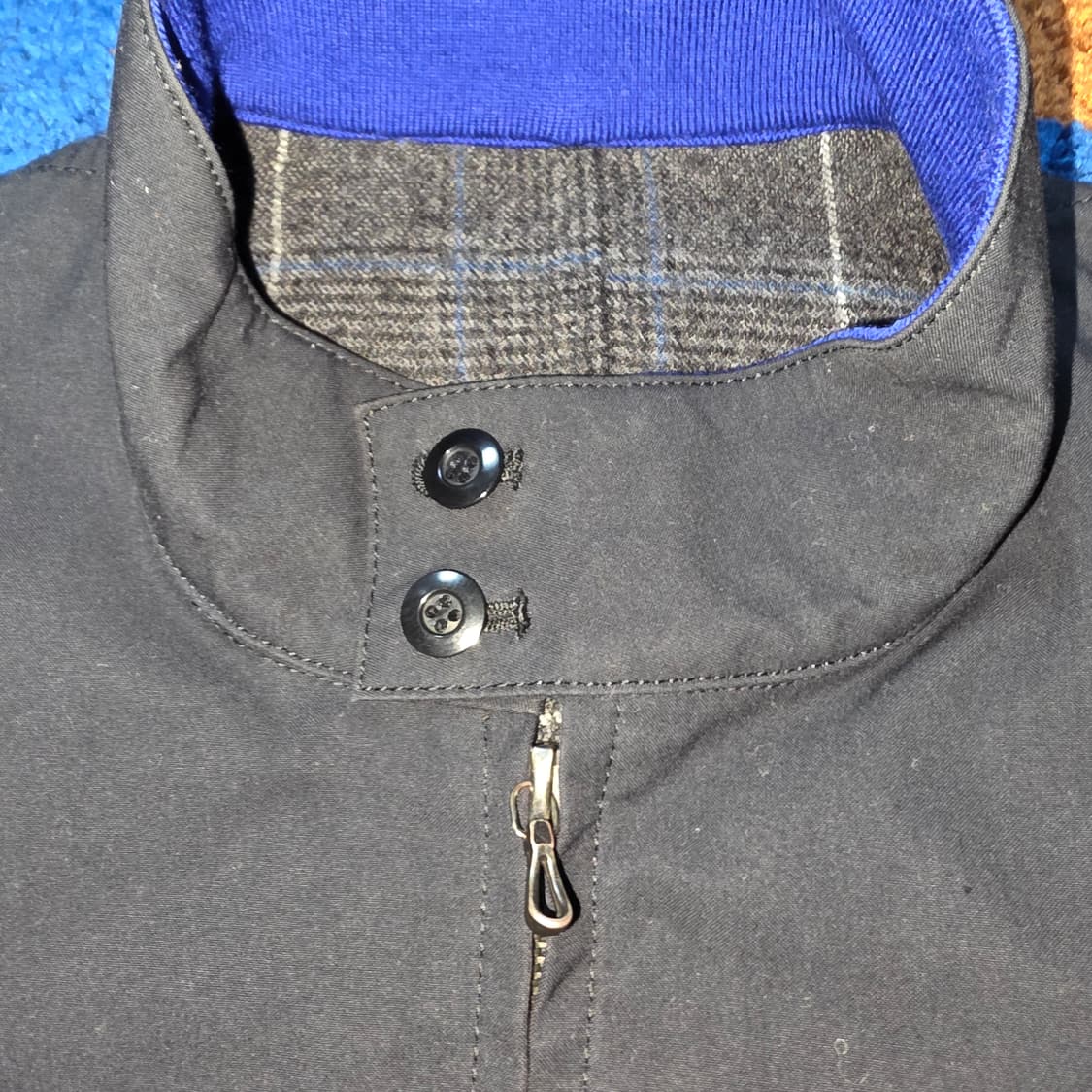 어태치먼트 해링턴 울 자켓 (blue point) 상품이미지5