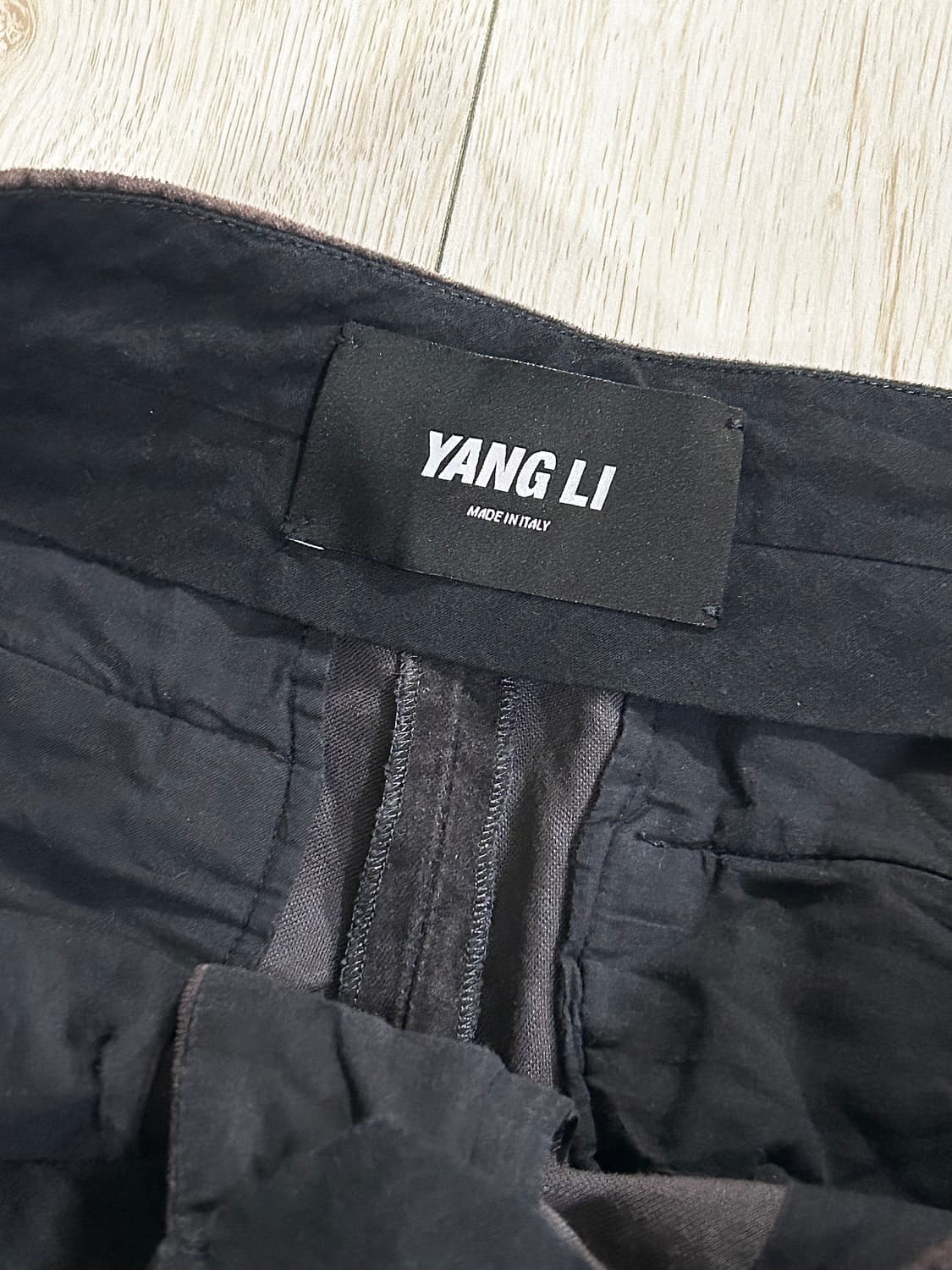 Yang Li 플레어 트라우저 벨벳 40 상품이미지3