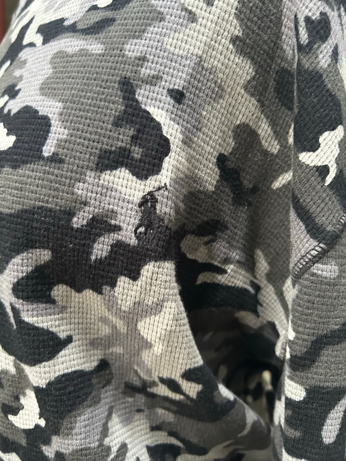 2000s 폴로 밀리터리 와플 니트 롱슬리브  상품이미지2