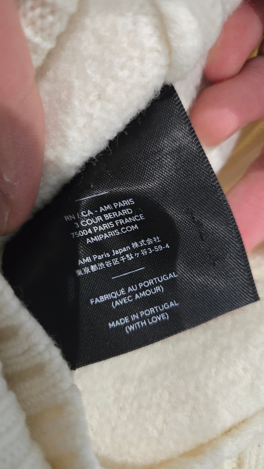 [M] 아미 인타르시아 빅하트 터틀넥 울 니트 P20HK203 상품이미지4