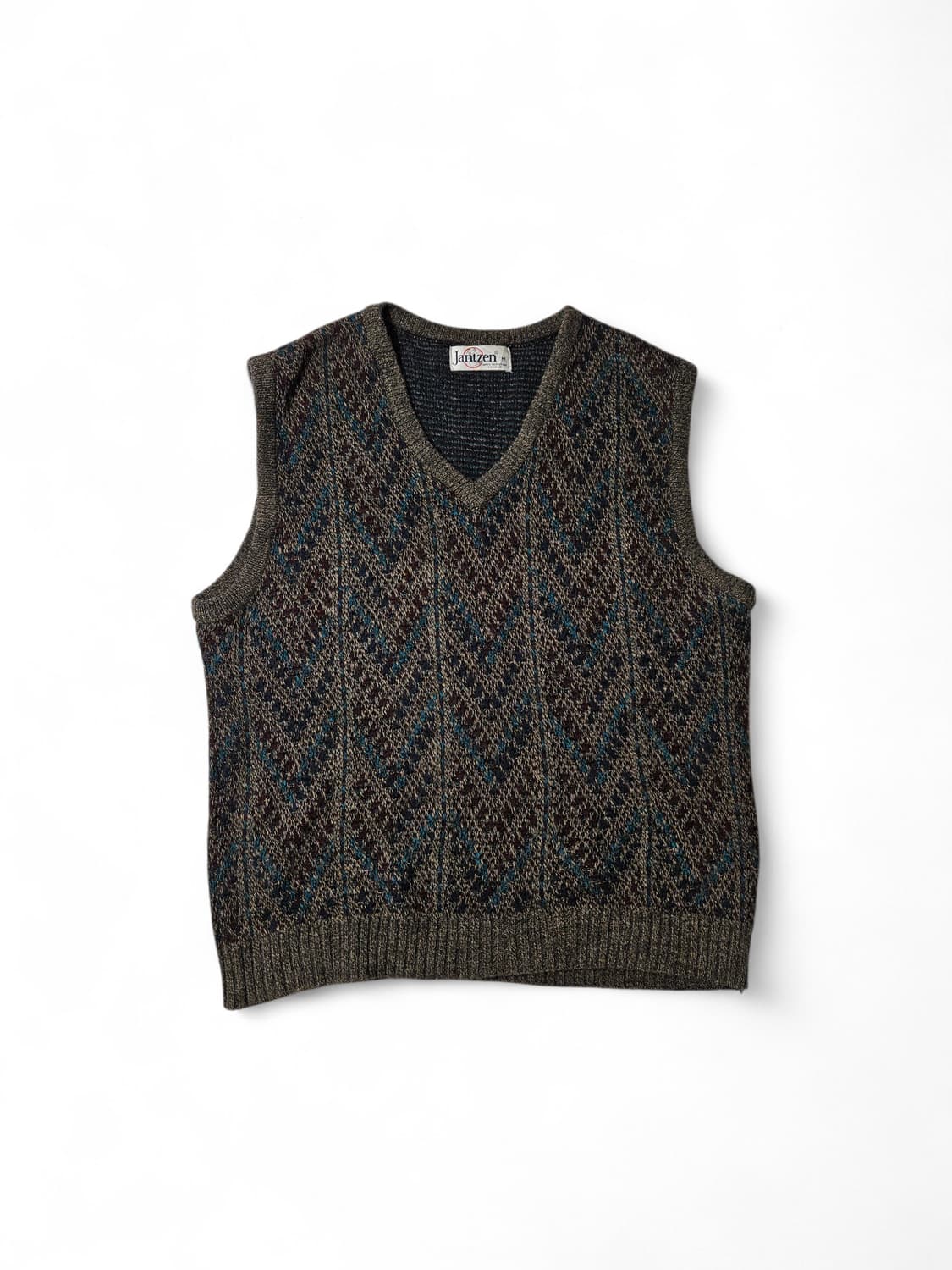 1980's Jantzen 모헤어 Mohair 베스트 조끼 M 105 상품이미지1