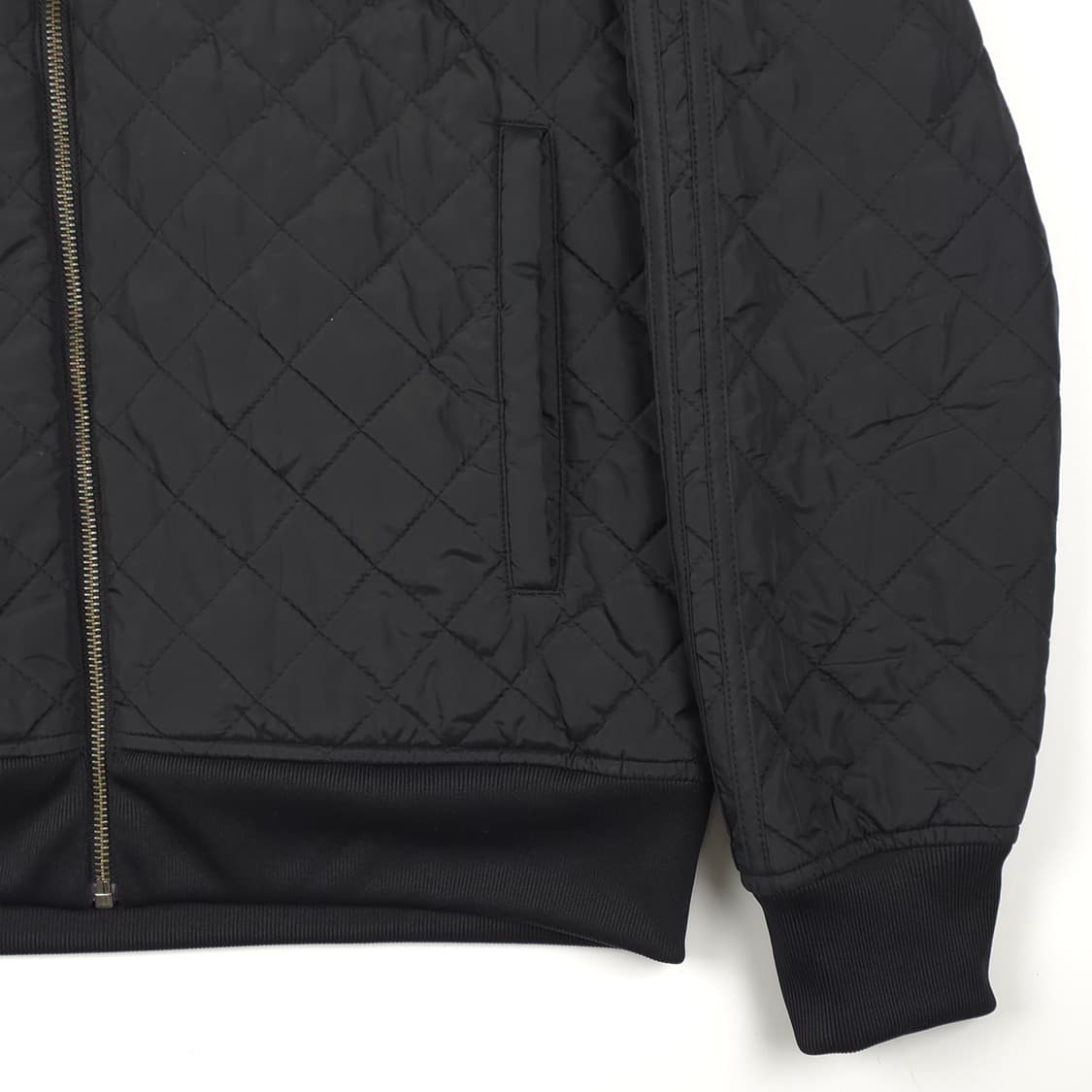 아디다스 폴리쉘 퀼팅자켓 블랙 100(L) 상품이미지2
