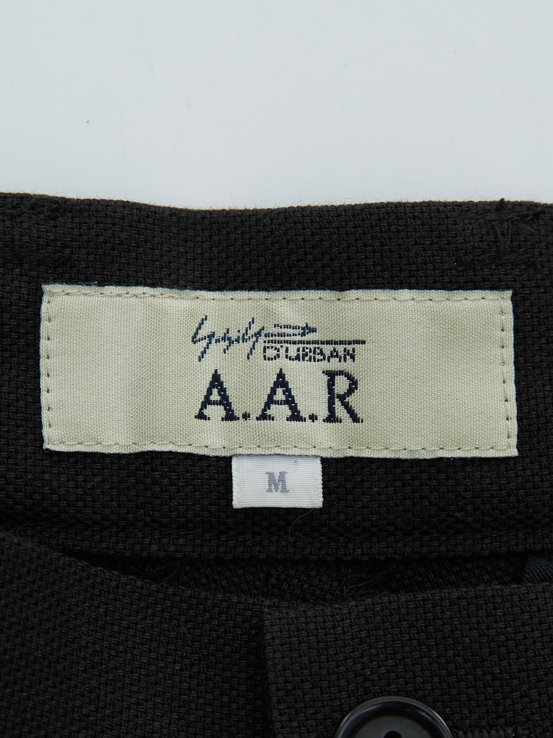 Yohji Yamamoto Durban A.A.R 블랙 슬랙스 상품이미지3