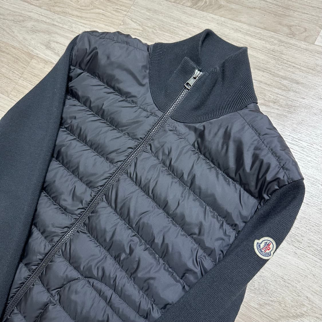 몽클레어 니트패딩 25FW L 블랙 상품이미지3