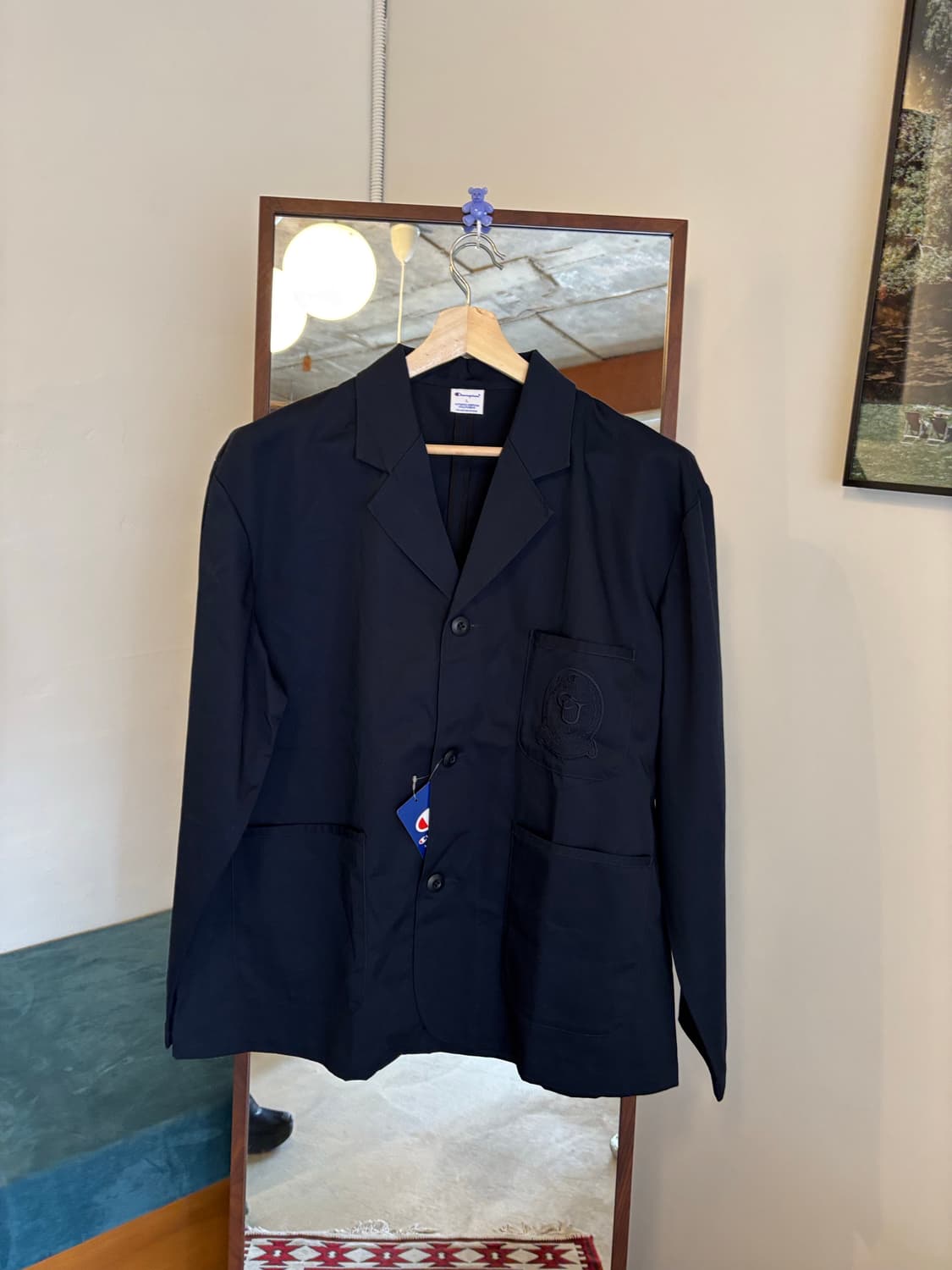 챔피온 네이비 블레이저 자켓 상품이미지2