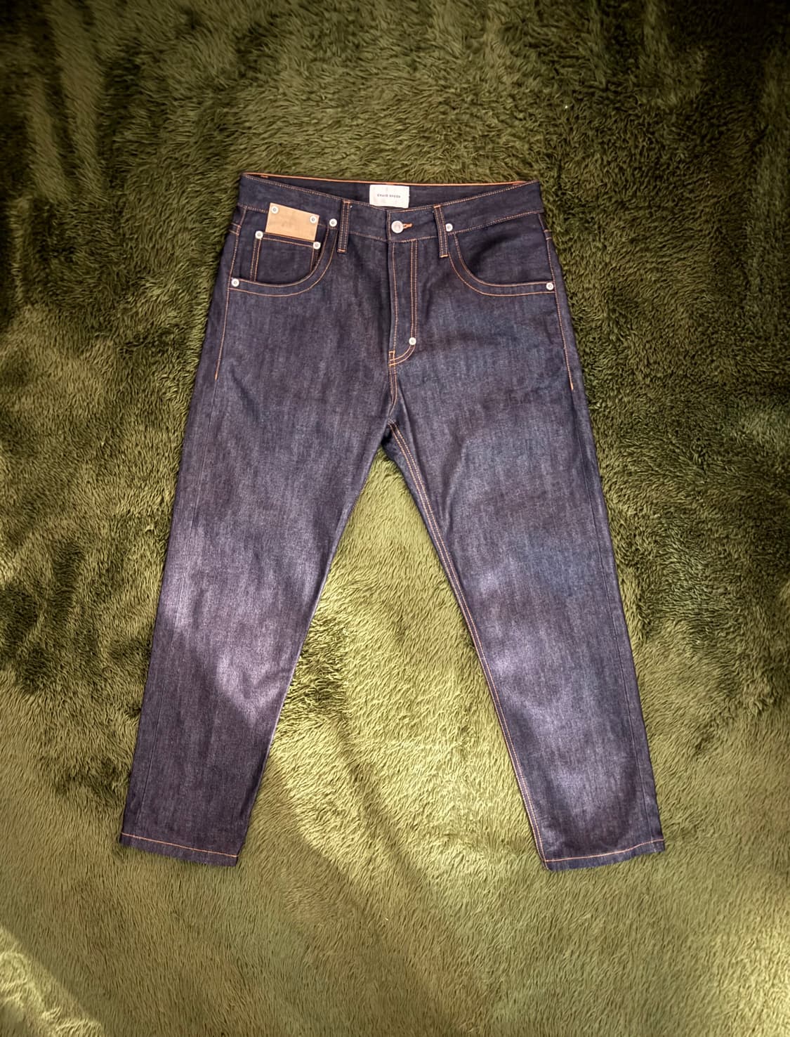 [S] Craig Green 크레이그 그린 엠브로이더리 홀 셀비지 진 상품이미지1