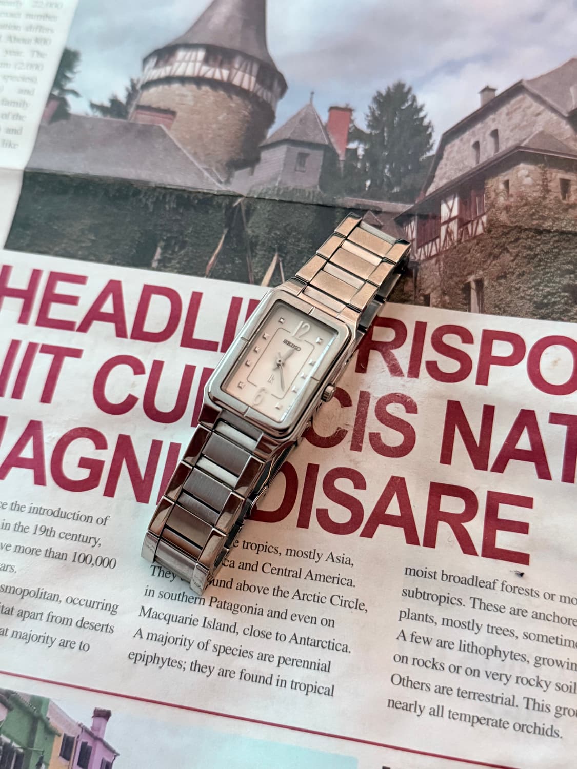 세이코 Seiko 스퀘어 레이디스 상품이미지2