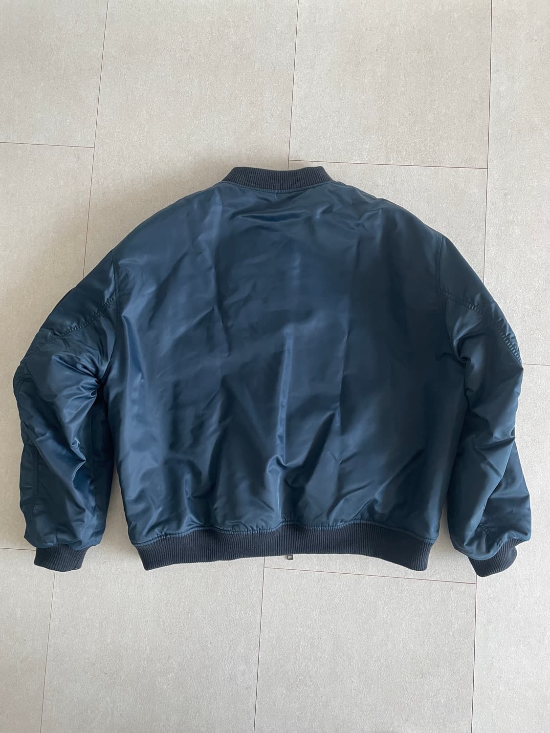 [Lsize]MNGU 블루종 블루 ma1항공점퍼 상품이미지4