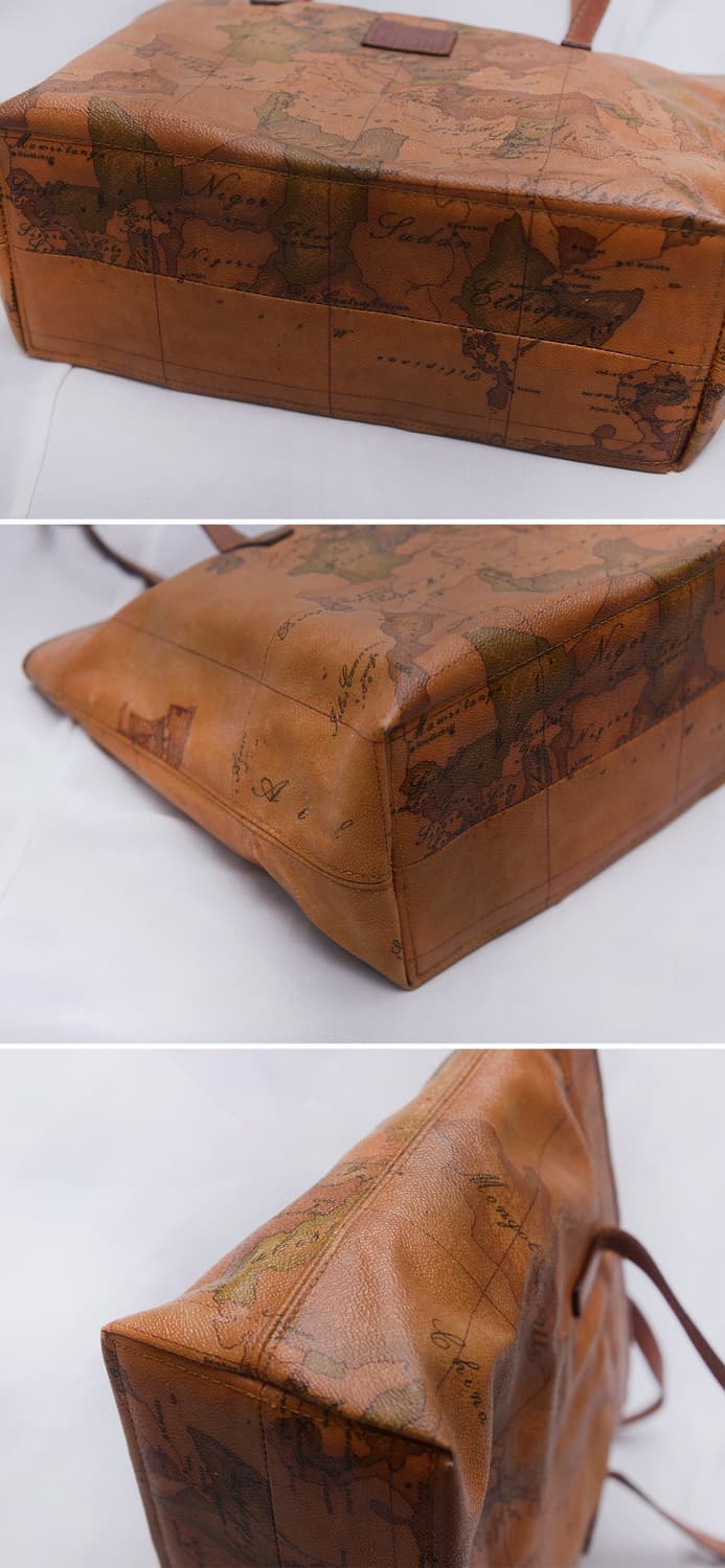 프리마 클라쎄 (Made in italy) 시그니쳐 고지도 쇼퍼백 상품이미지8