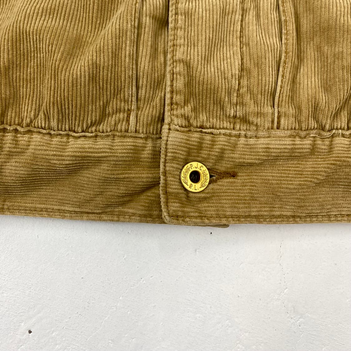 90s 폴로 코듀로이 블랭킷 안감 트러커 자켓 (100) 상품이미지4