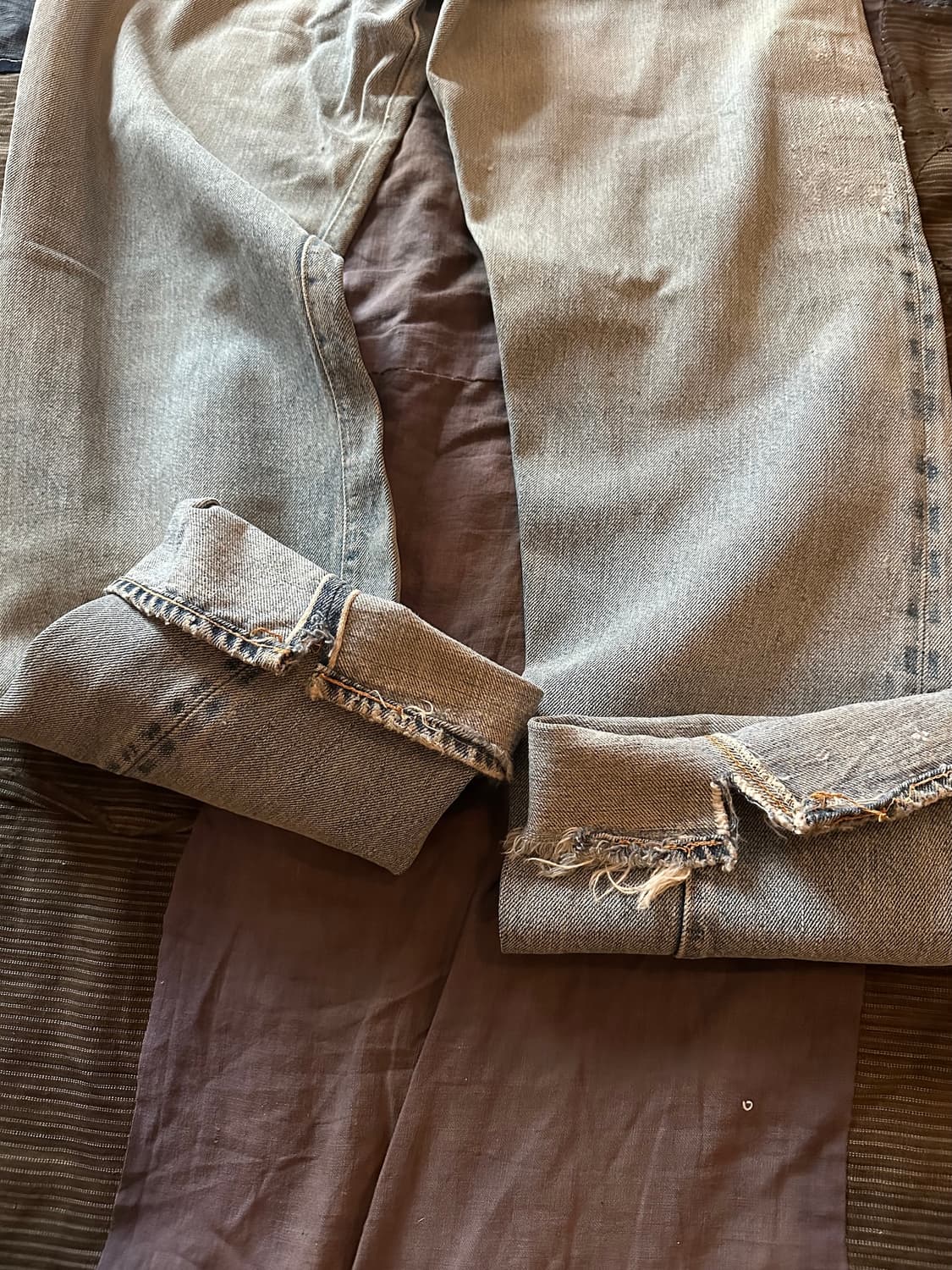 70s Leivs 501 66전기 Selvedge Denim Pants 상품이미지9