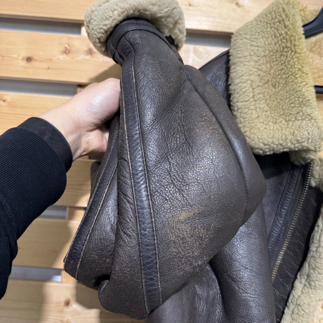 B-3 양가죽 무스탕 상품이미지4