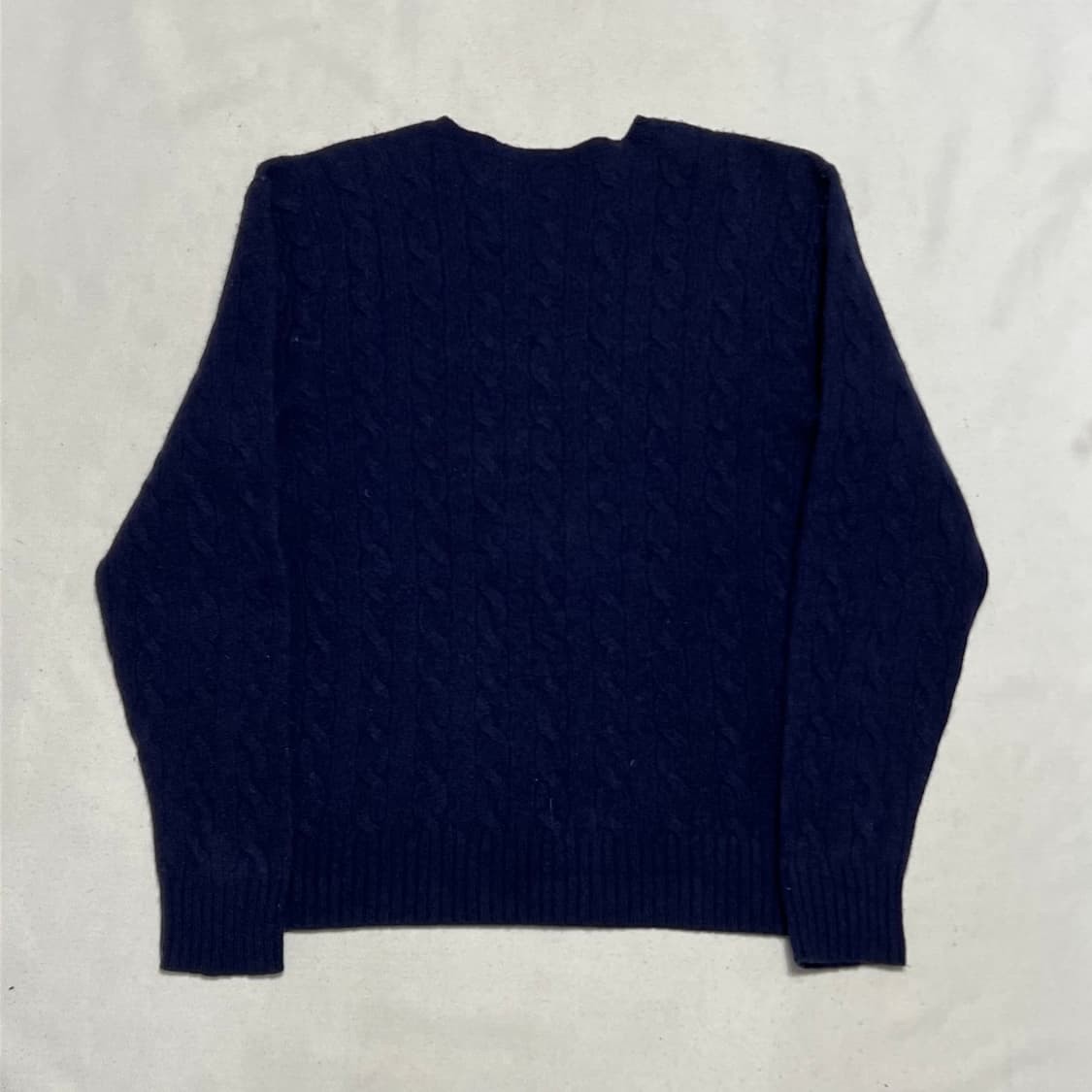 M 폴로랄프로렌 여성용 캐시미어 케이블 니트 상품이미지3