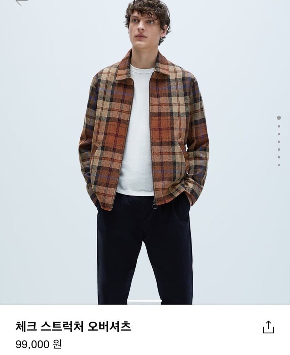 자라 남방 자켓 XL 새상품 상품이미지2