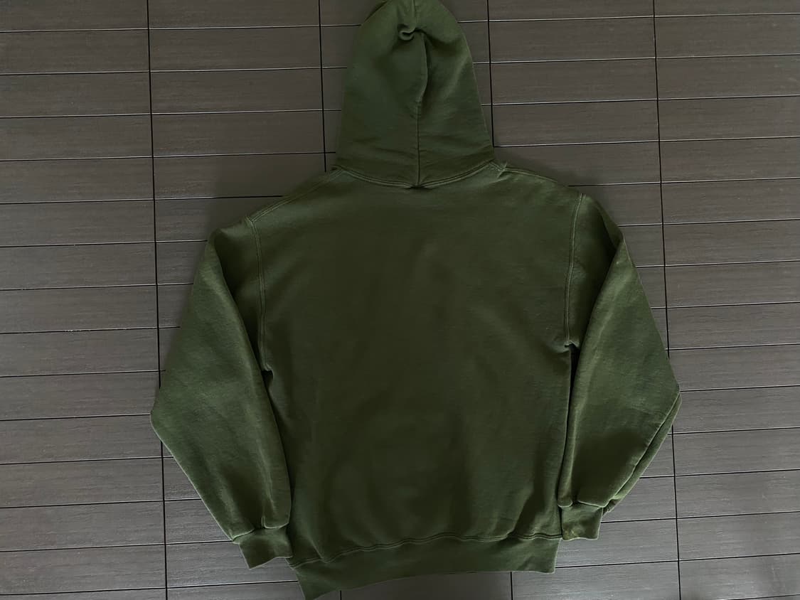 (L) 90s 빈티지 러셀 후드 올리브 상품이미지5