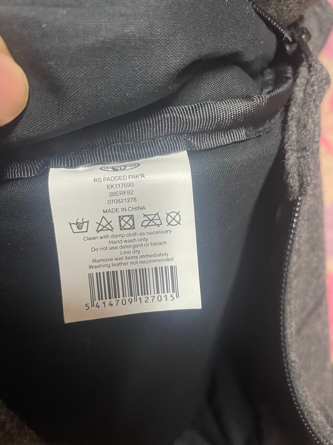 08 라프시몬스 x 이스트팩 백팩 새제품 상품이미지2