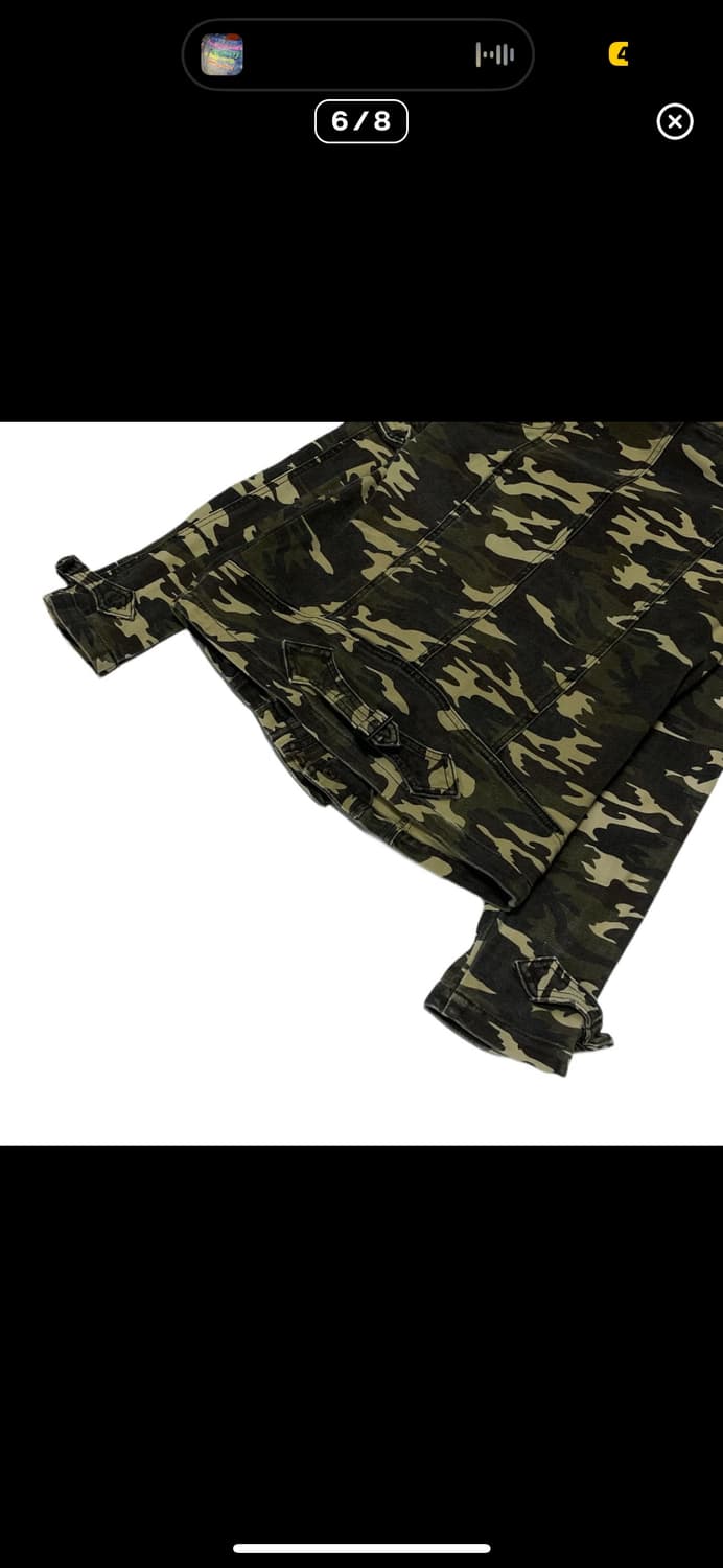 카모플라주 하이넥 자켓 상품이미지8