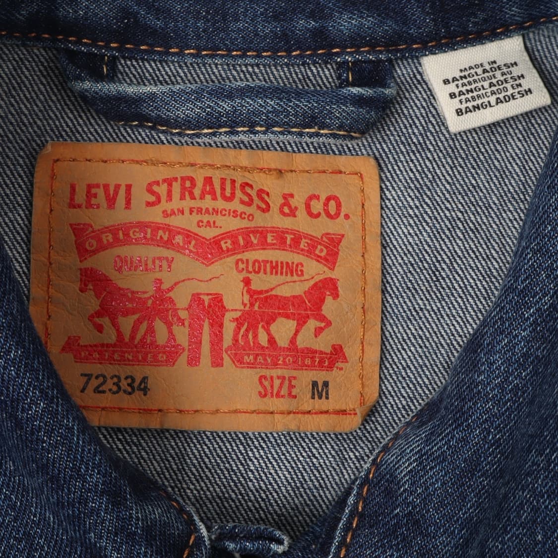 리바이스 3rd 트러커 데님자켓 상품이미지8