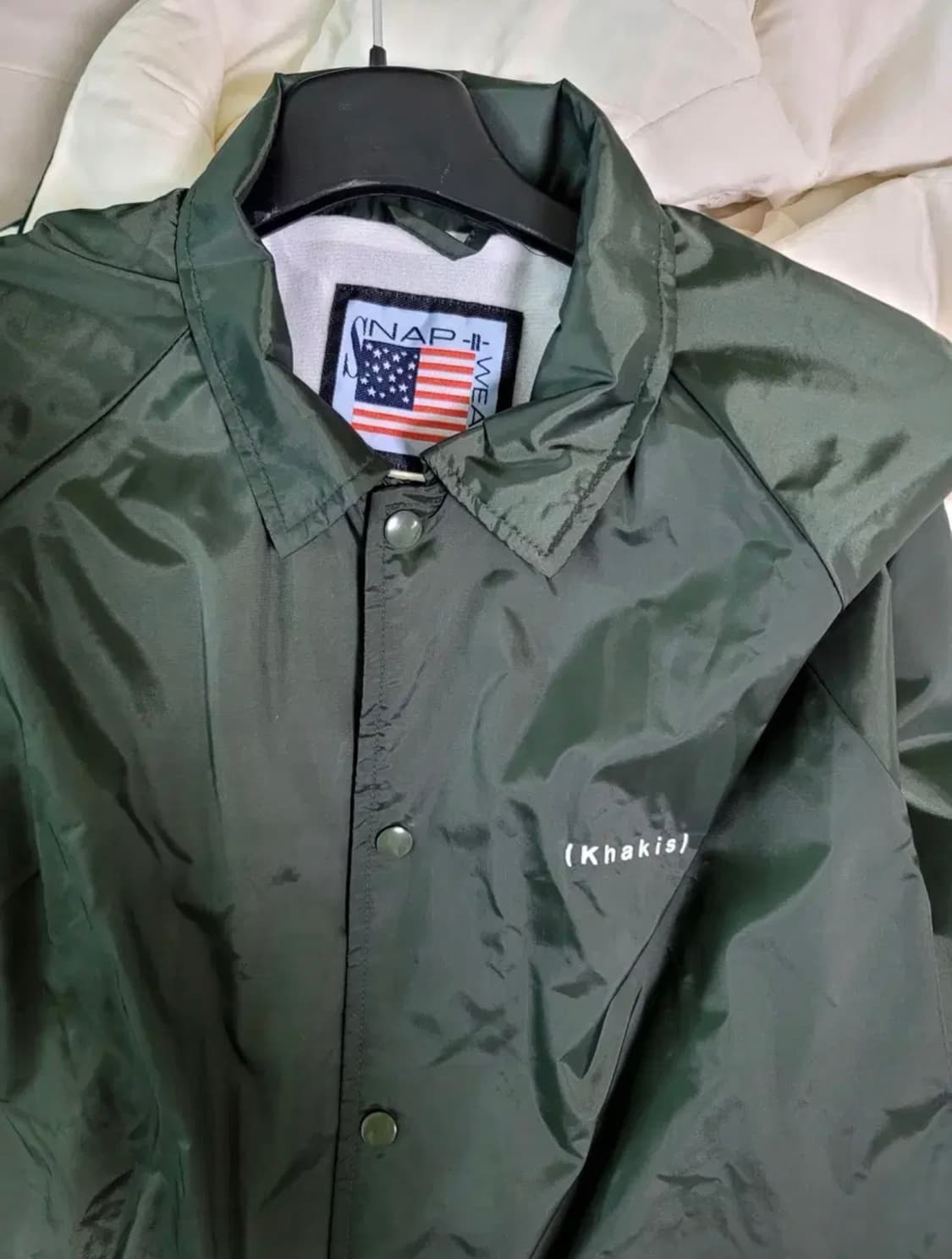 카키스 코치자켓 스태프자켓 그린 L사이즈 상품이미지8