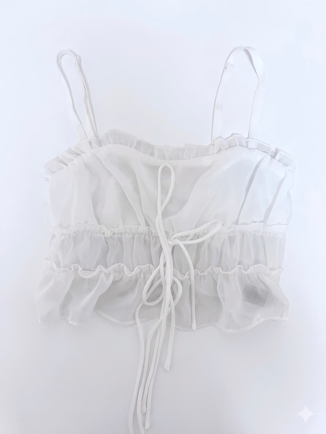 히메갸루 스나계 프릴 셔링 투피스 상품이미지2