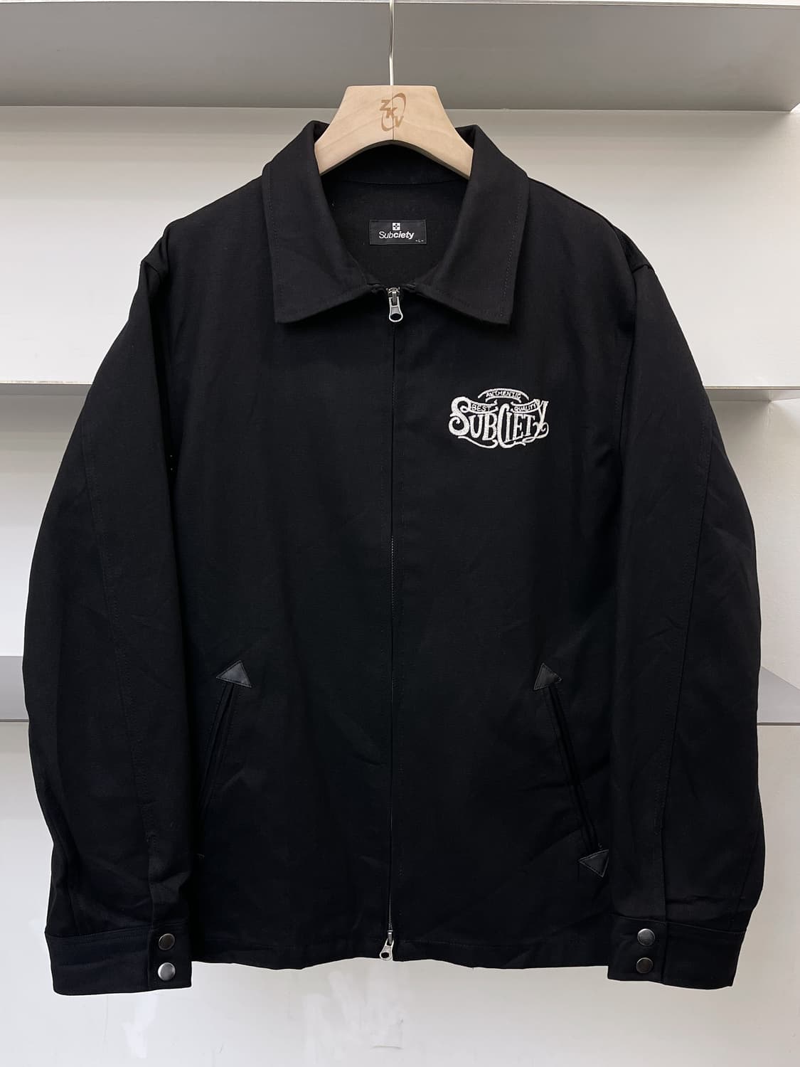 Subciety 체인 스티치 워크 자켓 상품이미지4
