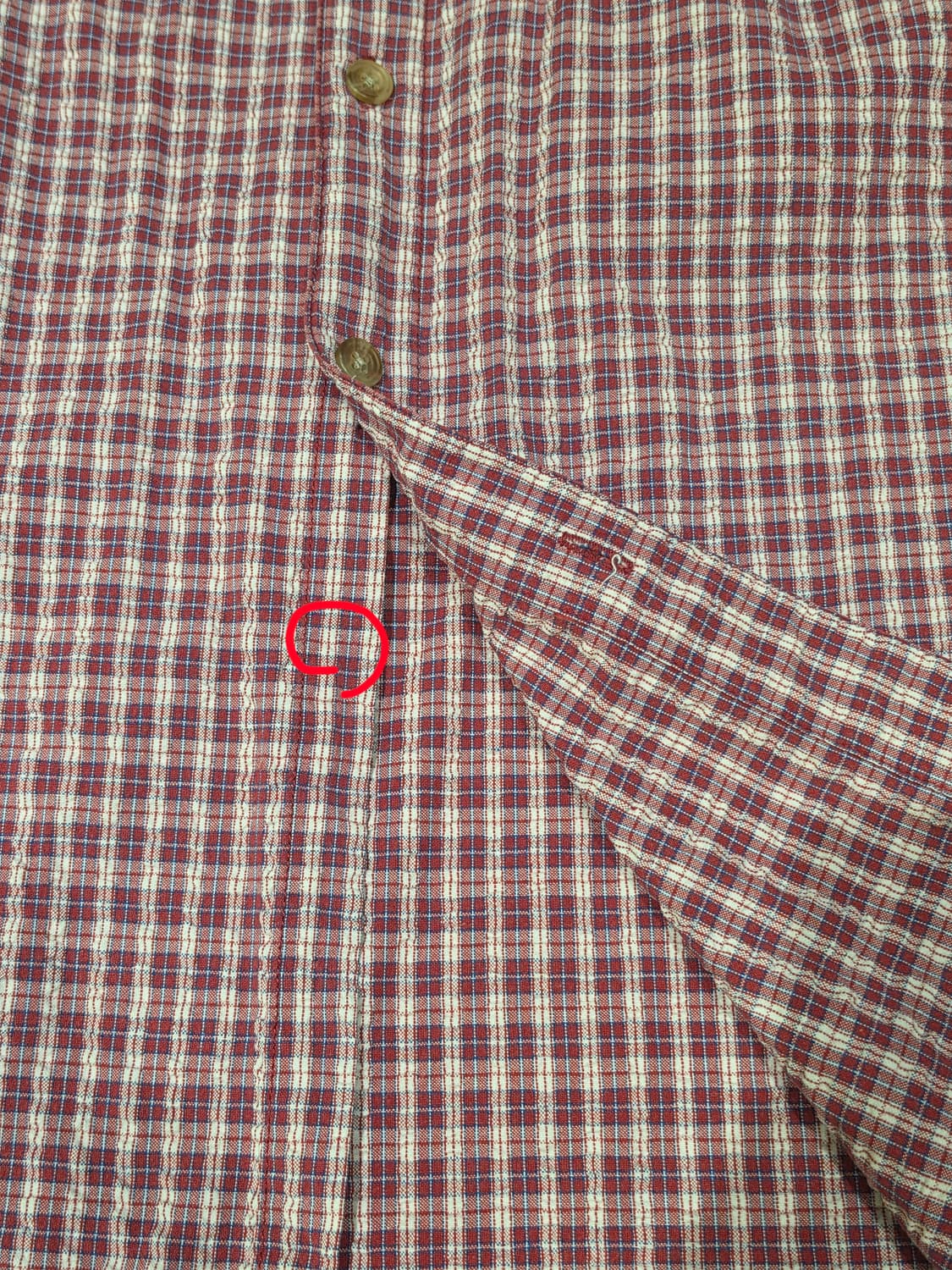 00's VANS 체크셔츠 M 상품이미지7