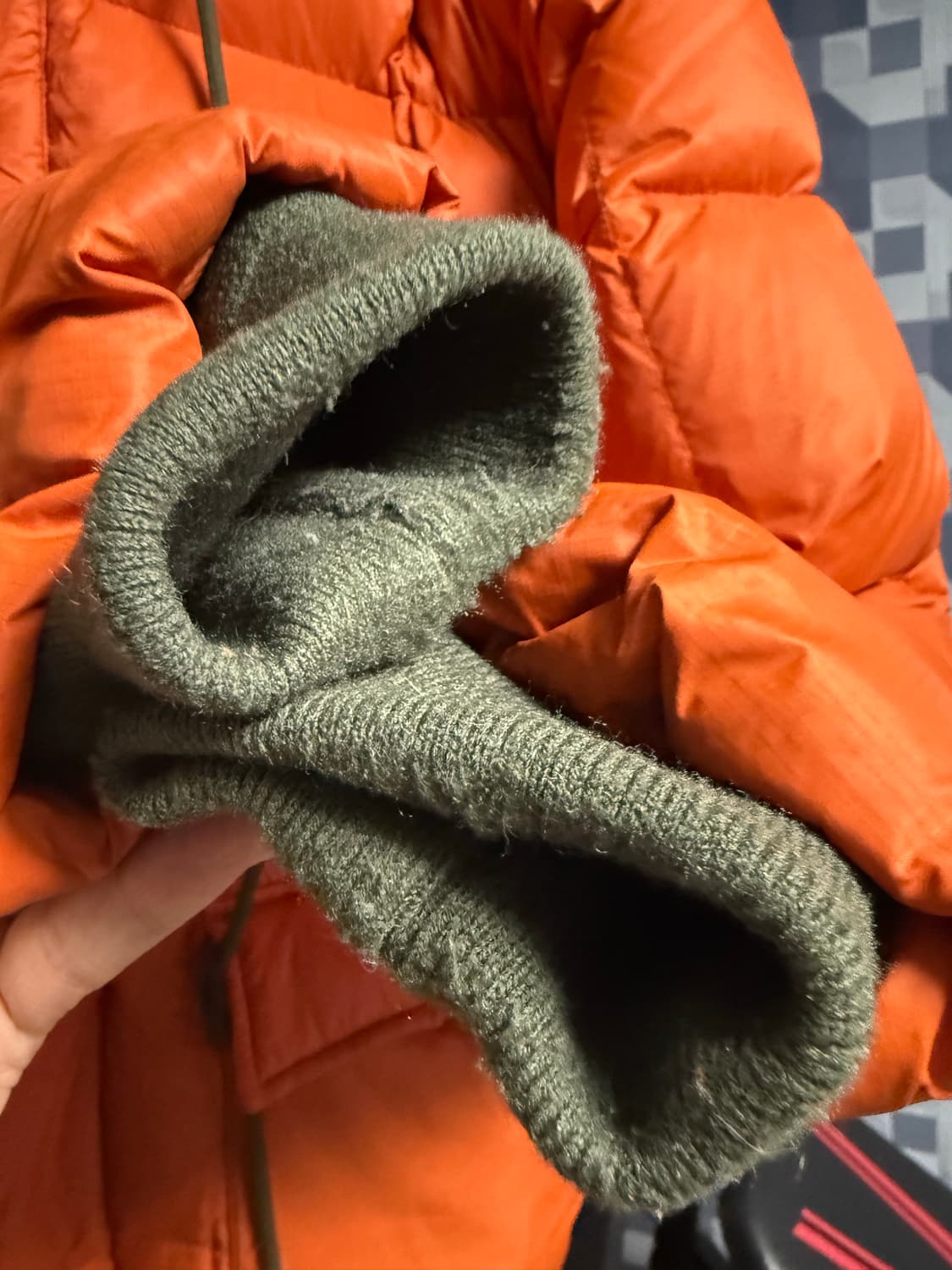 아웃스탠딩 카라코람 오렌지 패딩 2 상품이미지2